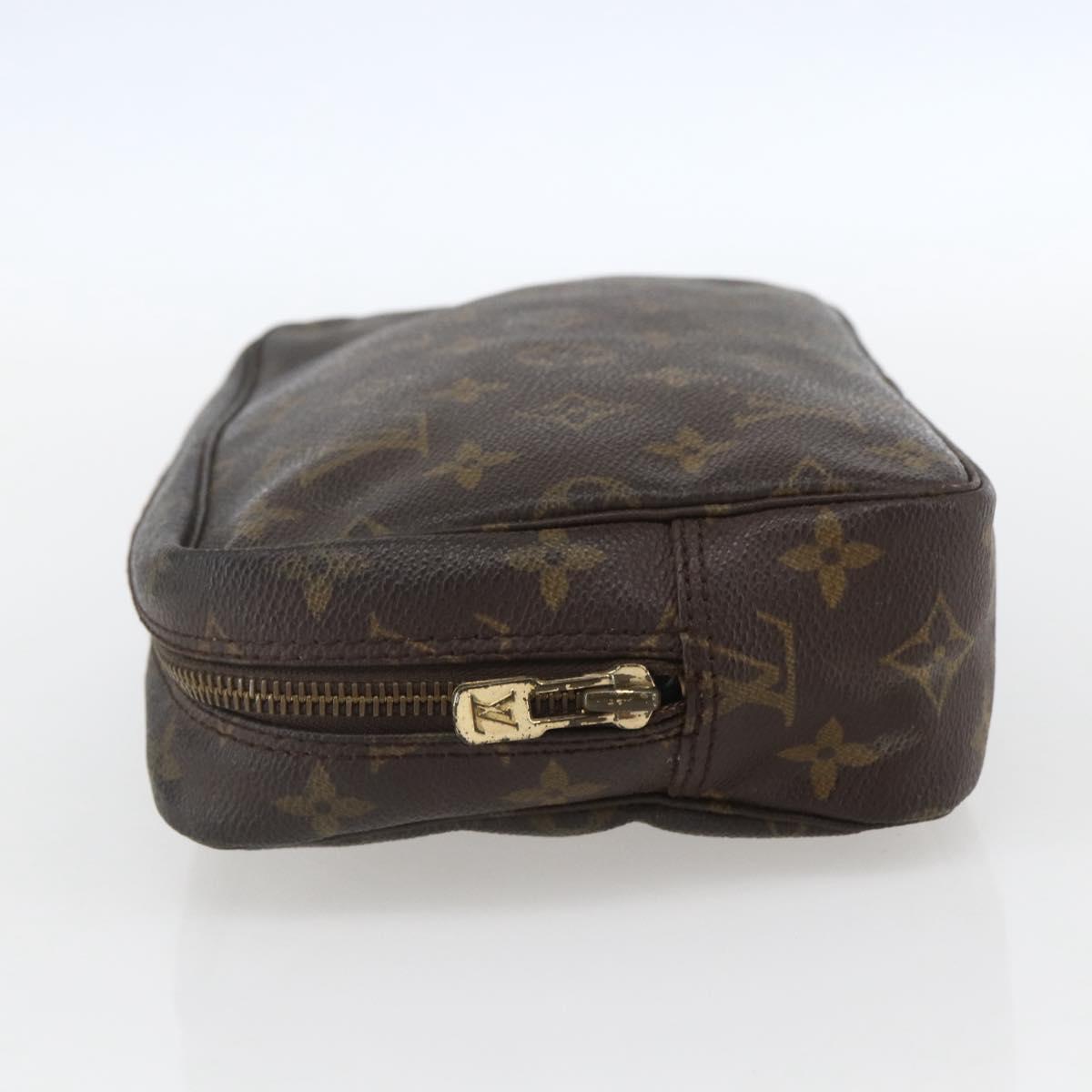 LOUIS VUITTON Monogram Trousse Toilette 23 Clutch Bag M47524 LV Auth ka925