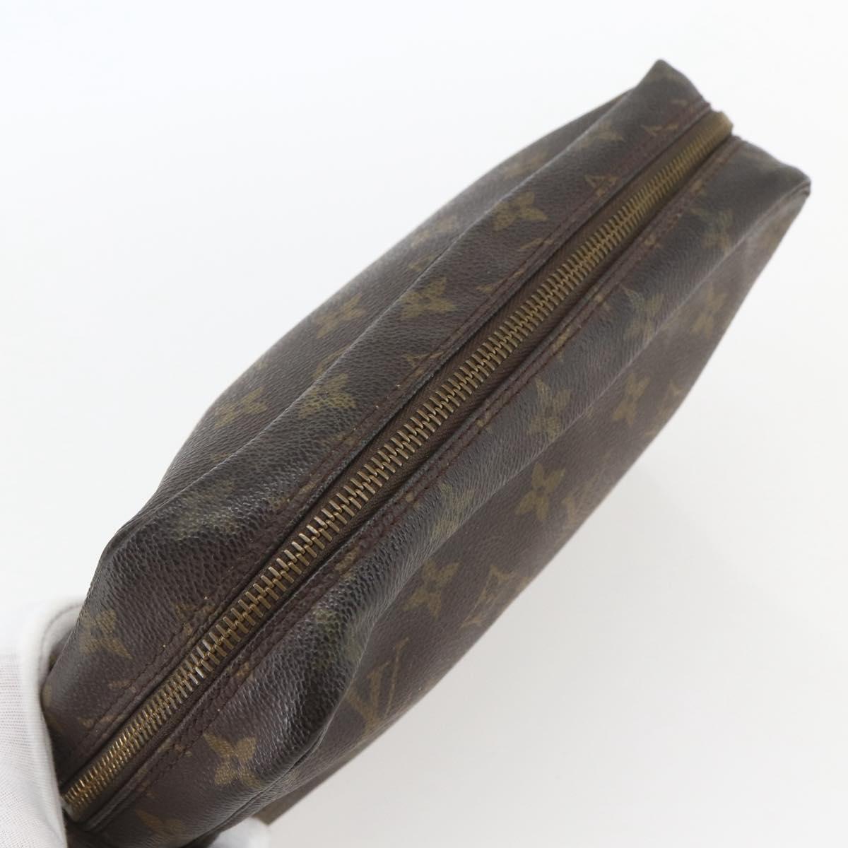 LOUIS VUITTON Monogram Trousse Toilette 23 Clutch Bag M47524 LV Auth ka925