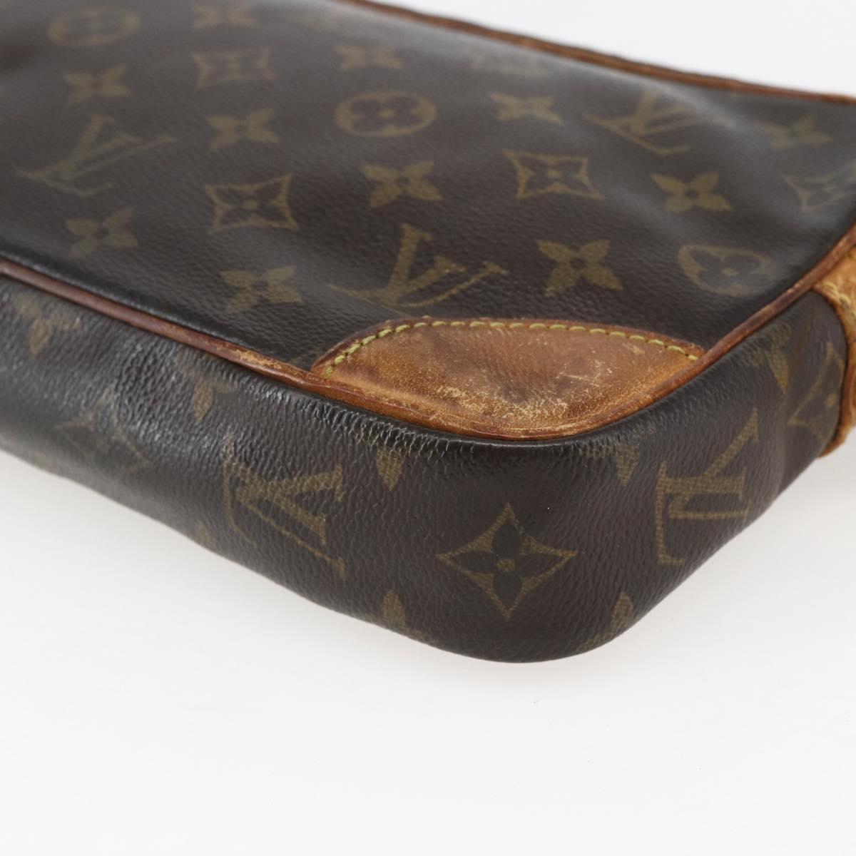 LOUIS VUITTON Monogram Marly Dragonne GM Clutch Bag M51825 LV Auth ka926