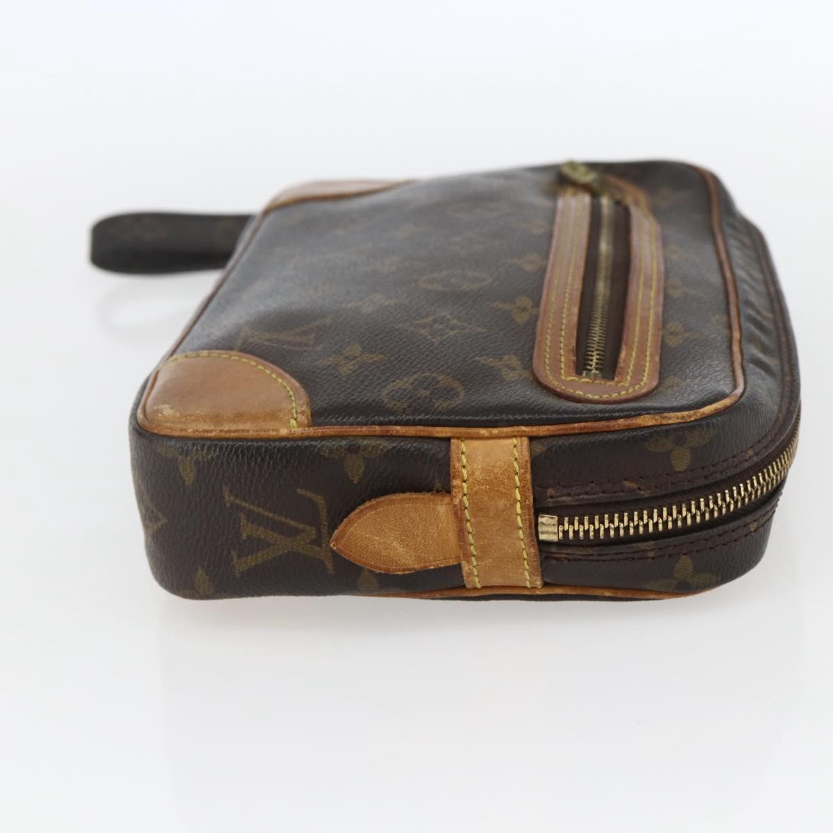 LOUIS VUITTON Monogram Marly Dragonne GM Clutch Bag M51825 LV Auth ka926
