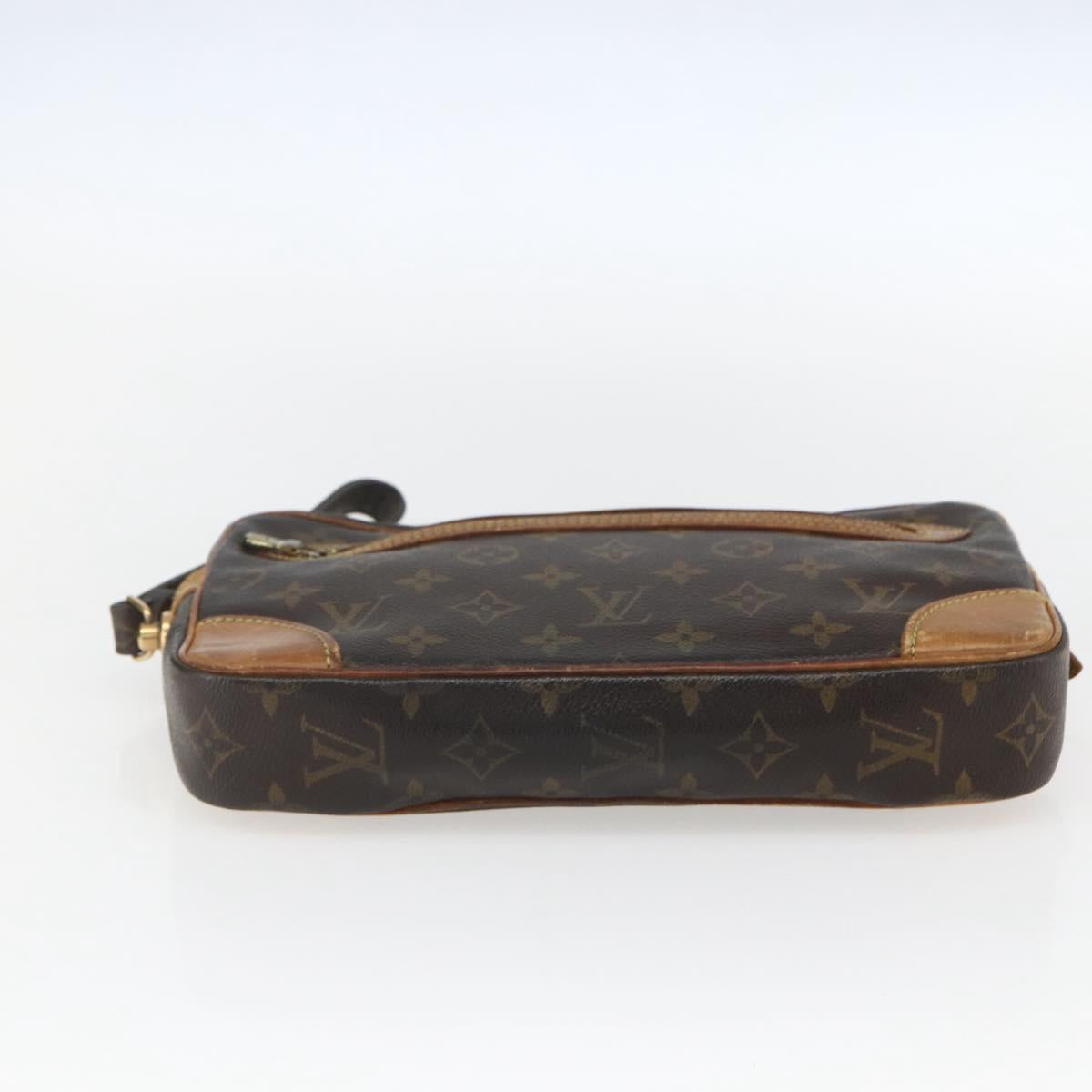 LOUIS VUITTON Monogram Marly Dragonne GM Clutch Bag M51825 LV Auth ka926