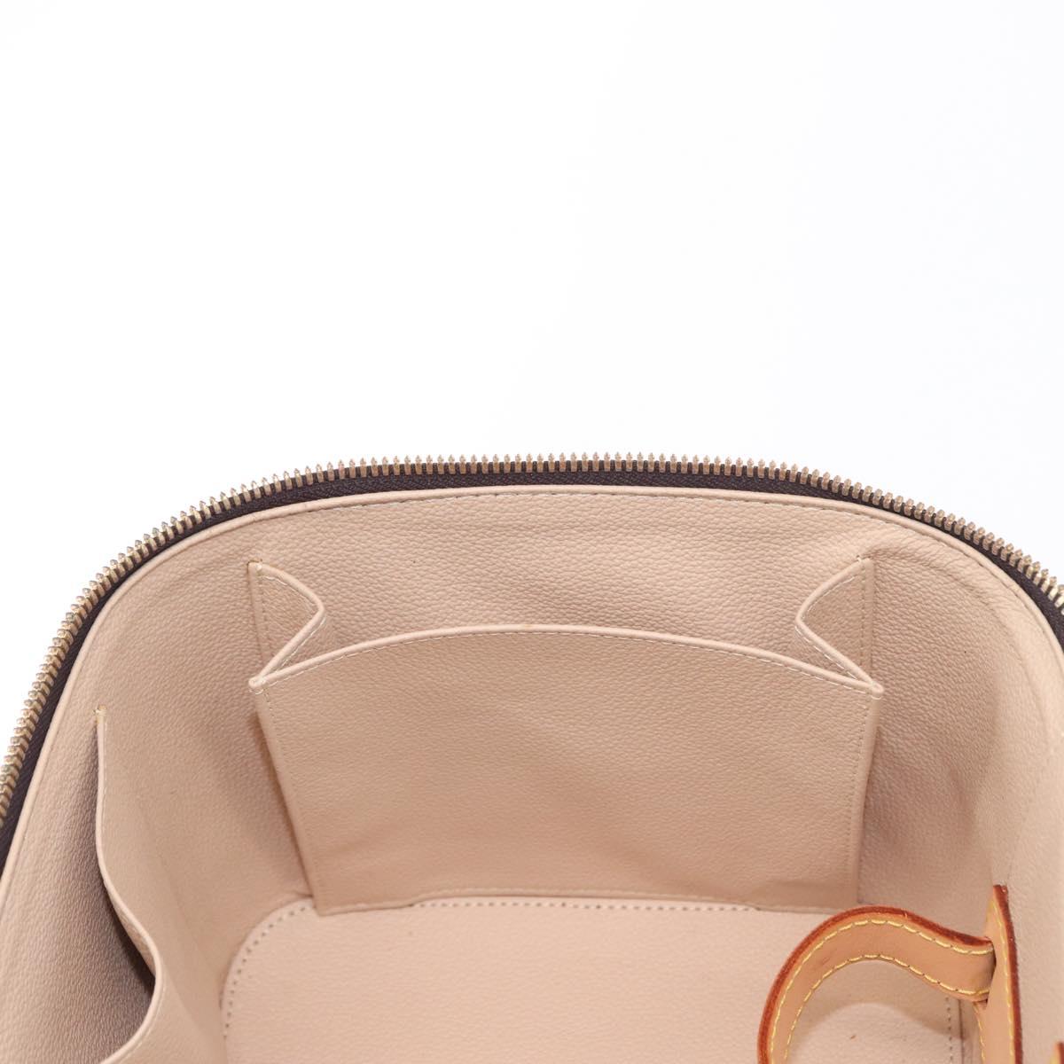 LOUIS VUITTON Monogram Vernis Vanity GM Amarante M93512 Auth ka927