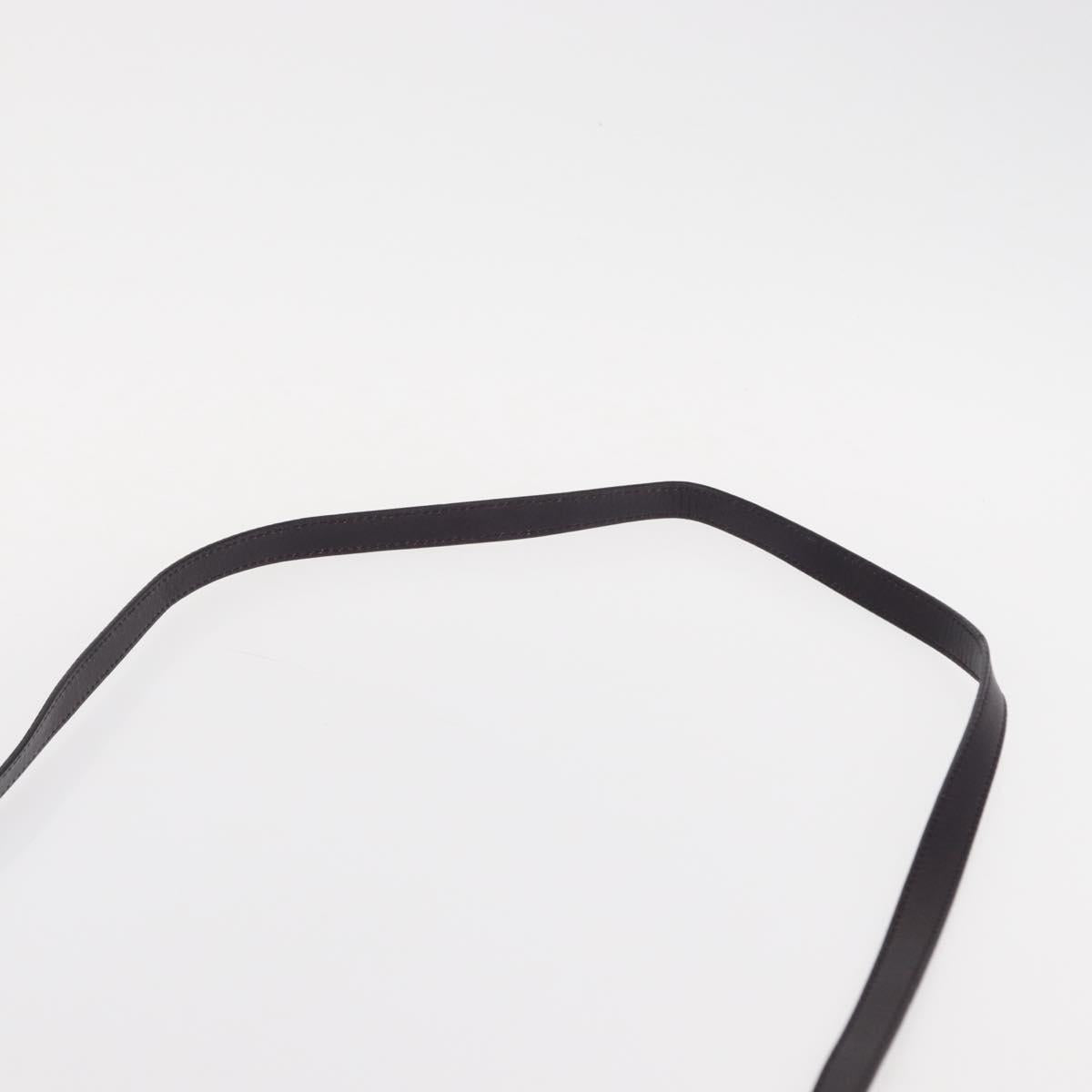 Salvatore Ferragamo Gancini Shoulder Bag Leather 2way Purple Gold Auth ka942