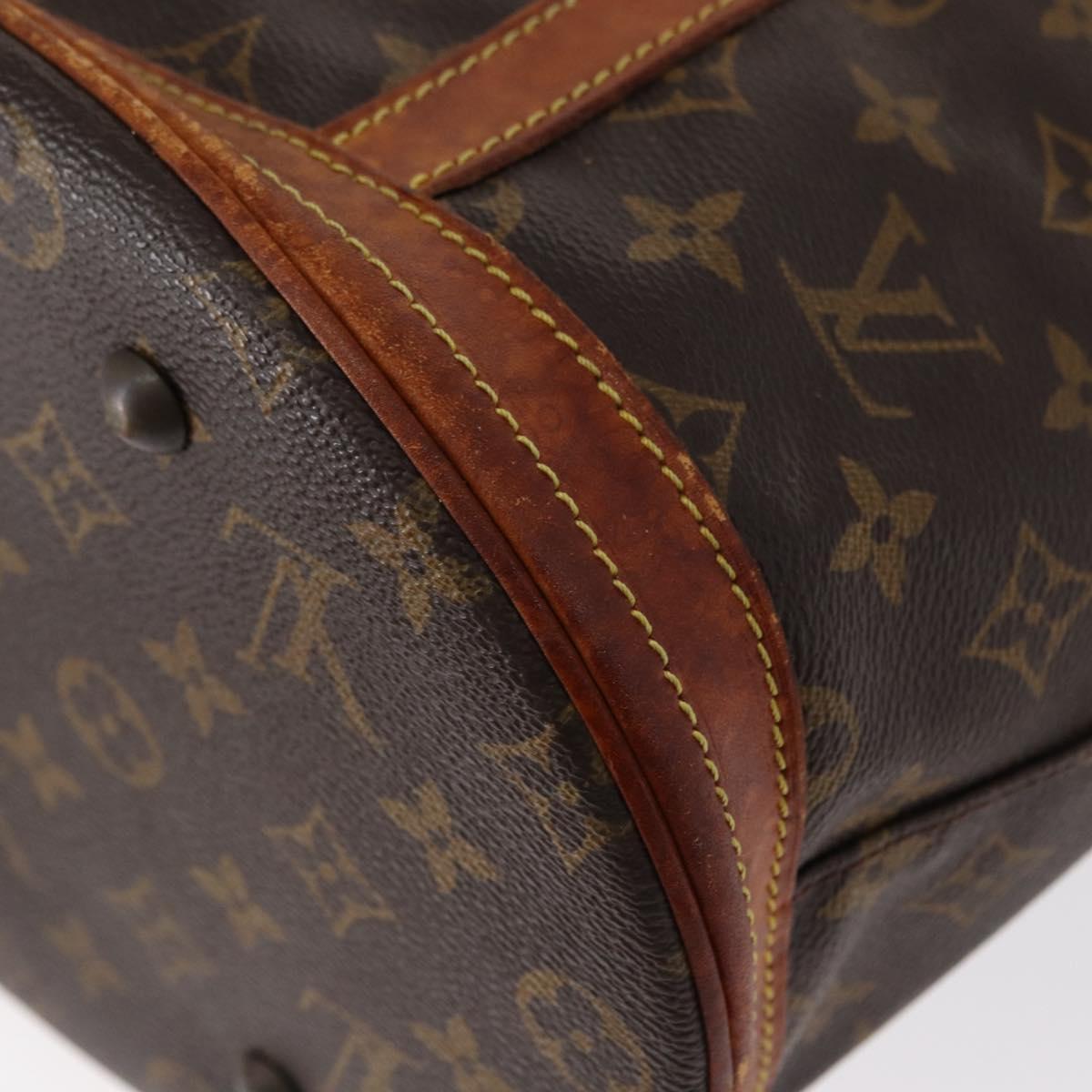 LOUIS VUITTON Monogram Bucket GM Shoulder Bag M42236 LV Auth ka950