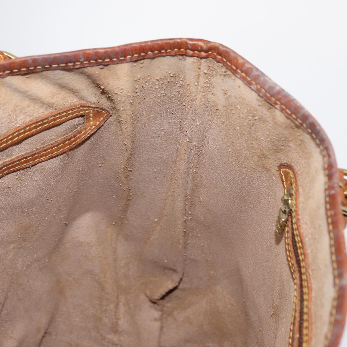 LOUIS VUITTON Monogram Bucket GM Shoulder Bag M42236 LV Auth ka950