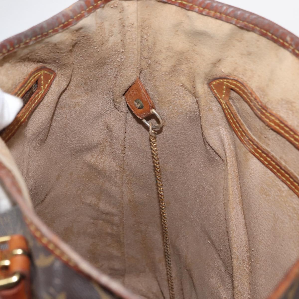 LOUIS VUITTON Monogram Bucket GM Shoulder Bag M42236 LV Auth ka950