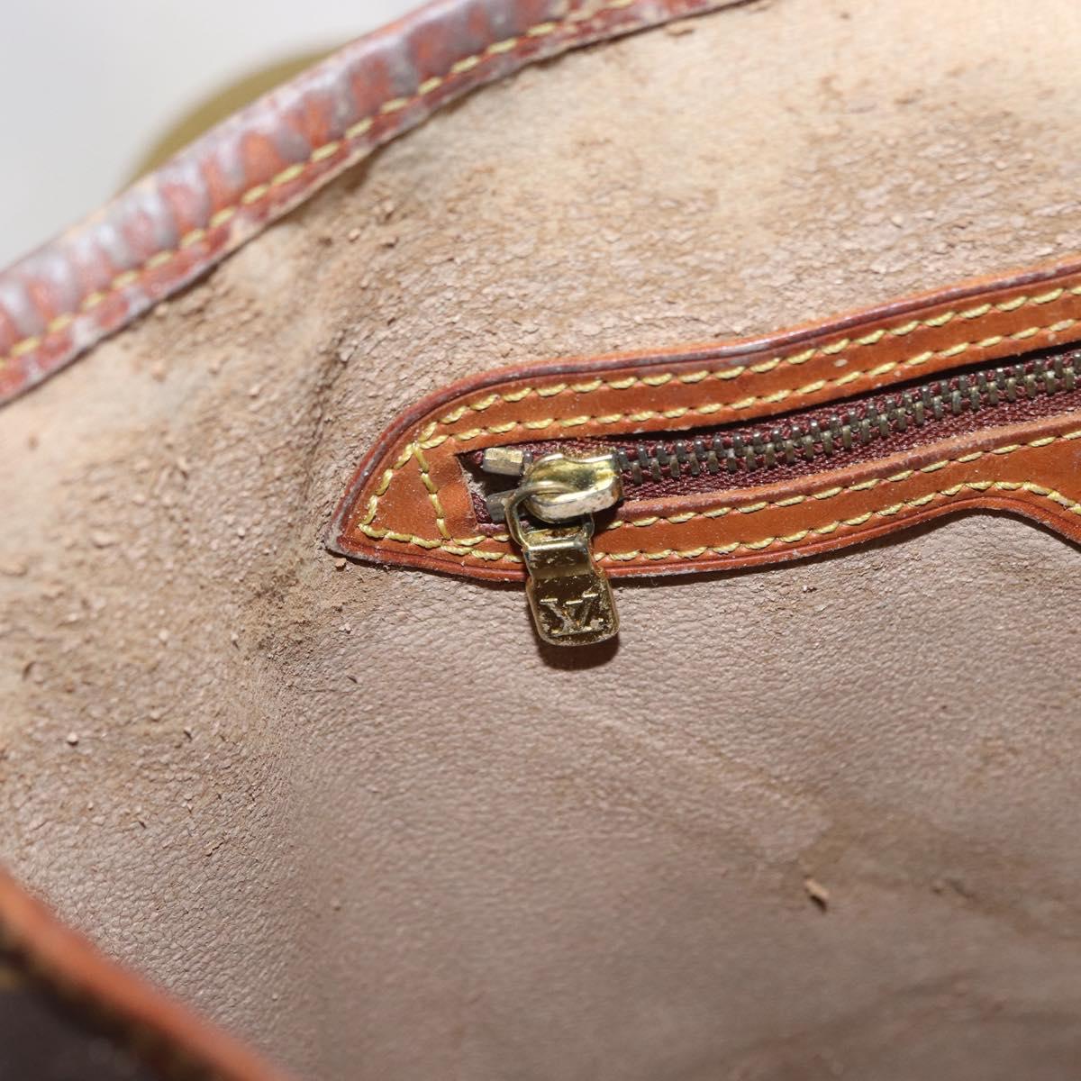 LOUIS VUITTON Monogram Bucket GM Shoulder Bag M42236 LV Auth ka950