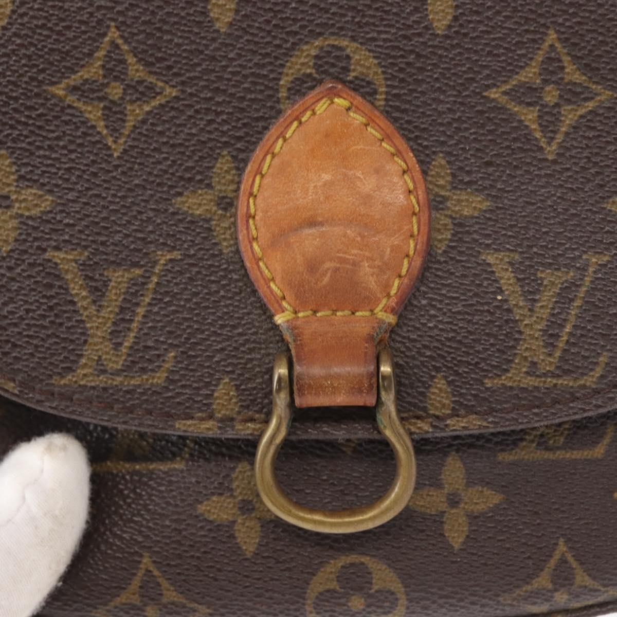 LOUIS VUITTON Monogram Saint Cloud PM Shoulder Bag M51244 LV Auth ka952