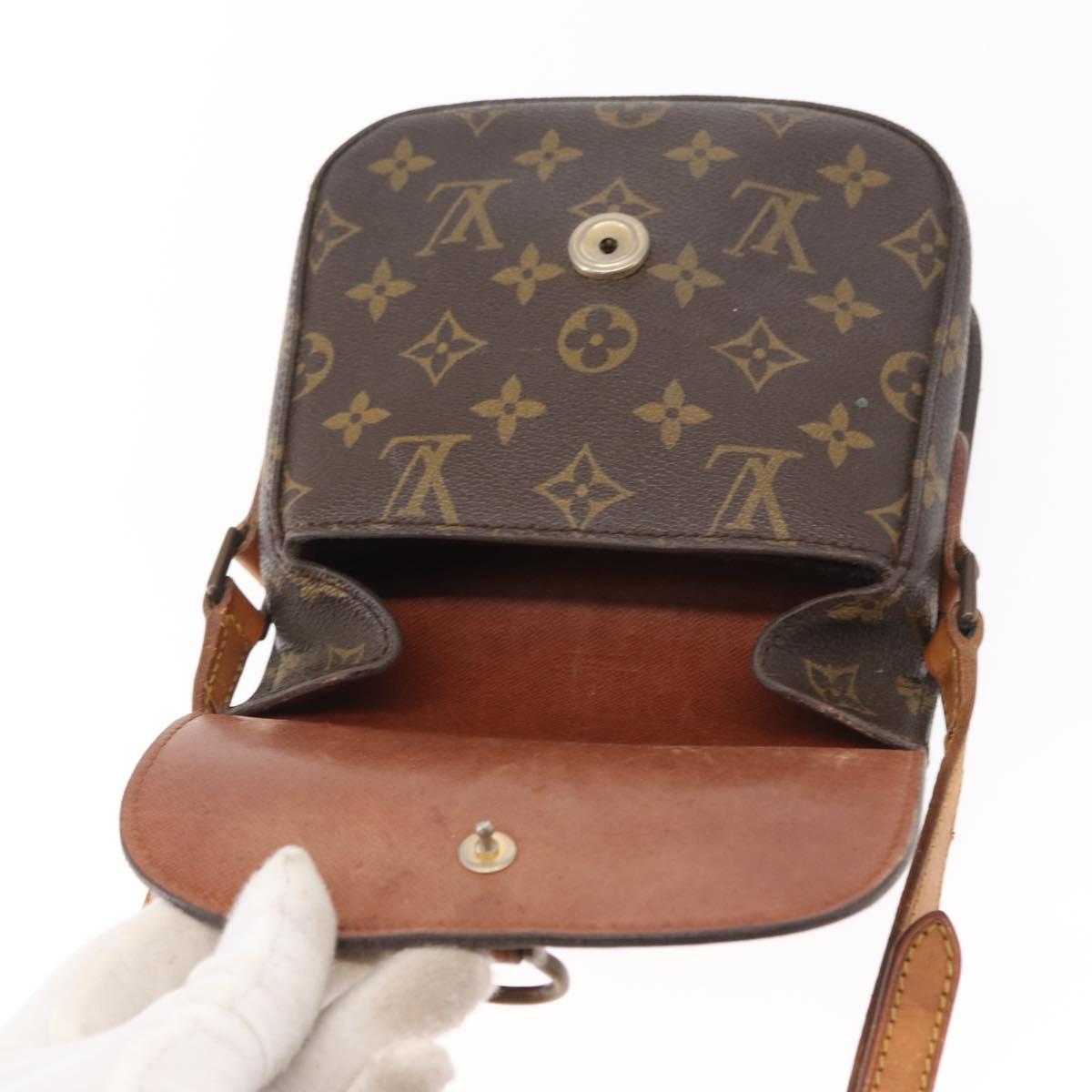 LOUIS VUITTON Monogram Saint Cloud PM Shoulder Bag M51244 LV Auth ka952