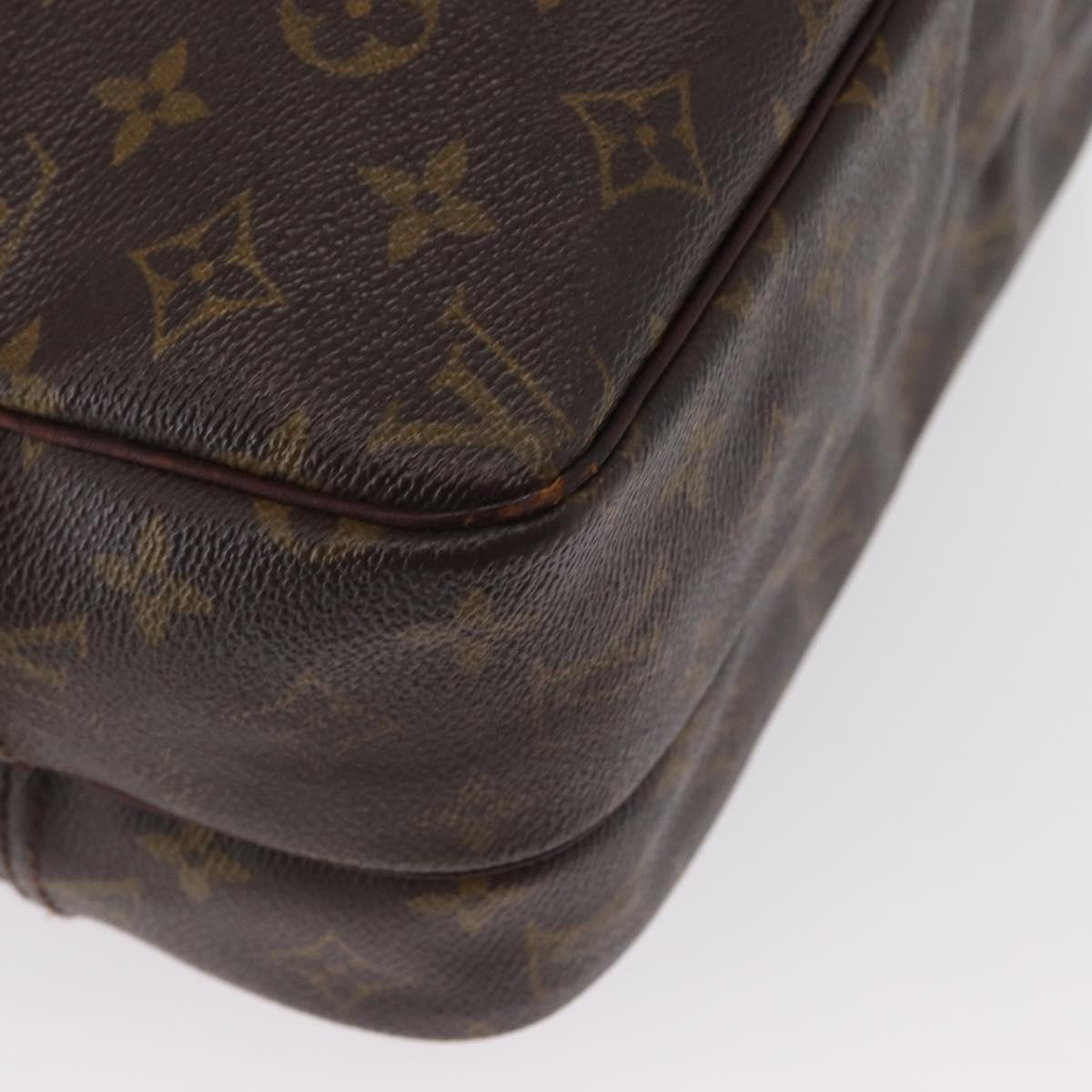 LOUIS VUITTON Monogram Reporter PM Shoulder Bag M45254 LV Auth ka955