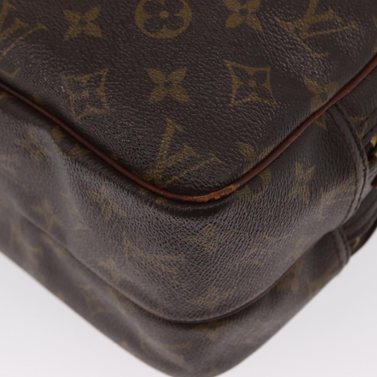 LOUIS VUITTON Monogram Reporter PM Shoulder Bag M45254 LV Auth ka955