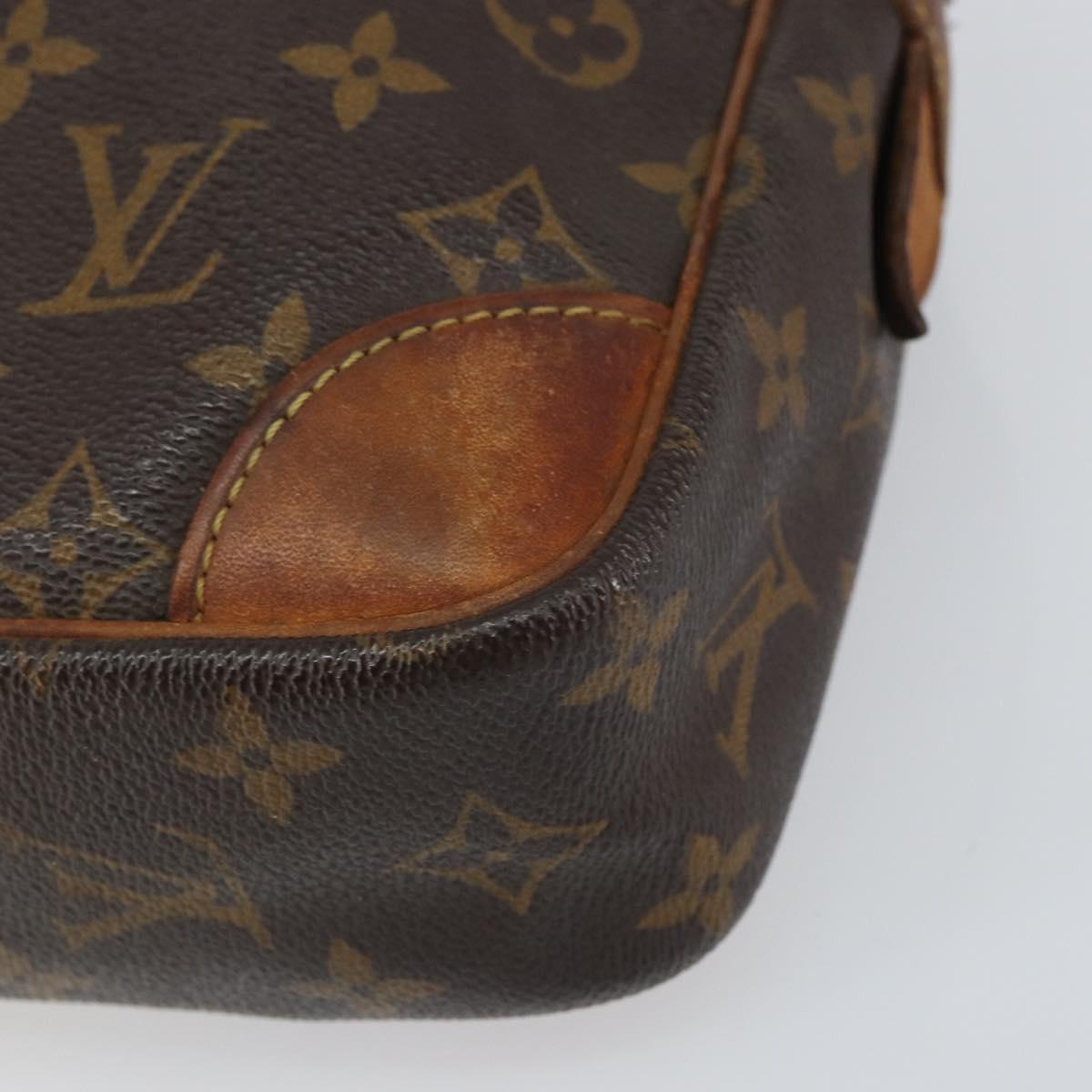LOUIS VUITTON Monogram Compiegne 28 Clutch Bag M51845 LV Auth ka961