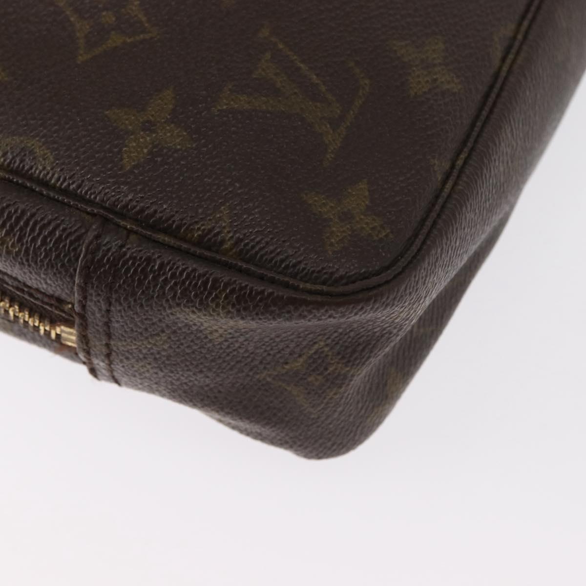 LOUIS VUITTON Monogram Trousse Toilette 23 Clutch Bag M47524 LV Auth ka962