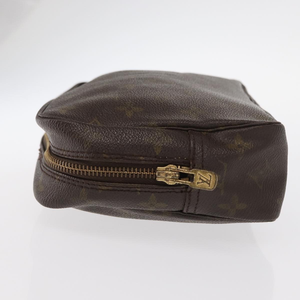 LOUIS VUITTON Monogram Trousse Toilette 23 Clutch Bag M47524 LV Auth ka962