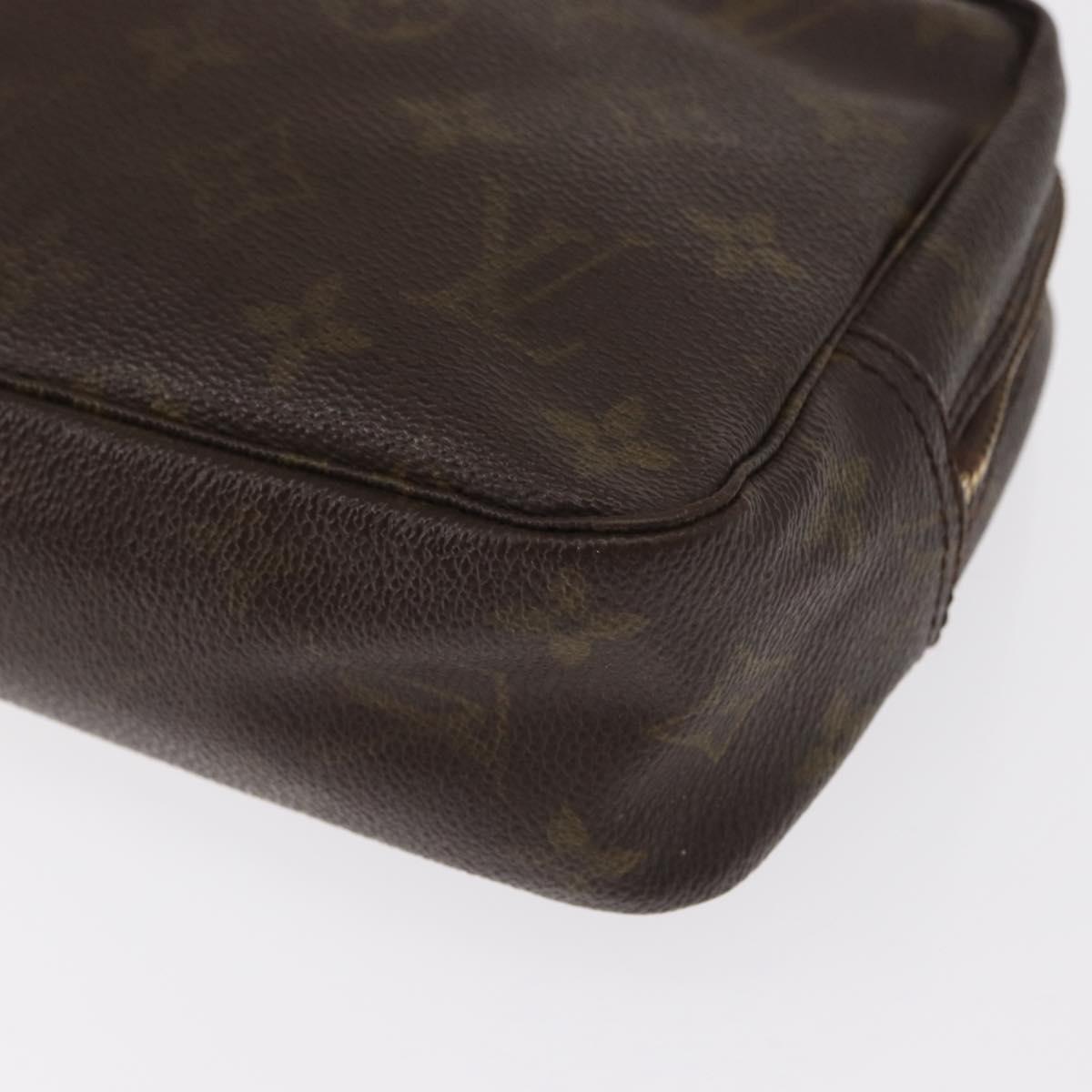 LOUIS VUITTON Monogram Trousse Toilette 23 Clutch Bag M47524 LV Auth ka962