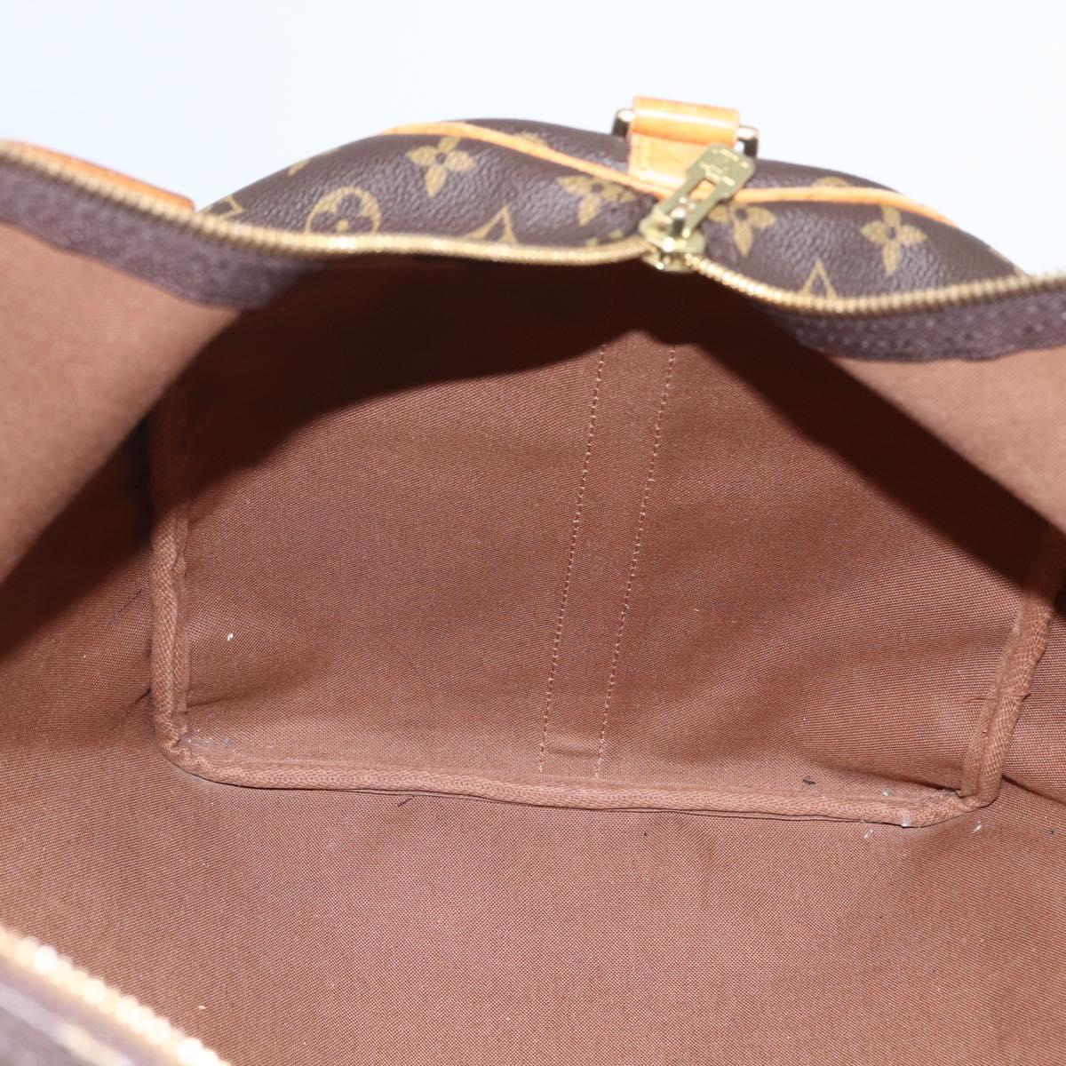 LOUIS VUITTON Monogram Keepall Bandouliere 60 Boston Bag M41412 LV Auth ka964