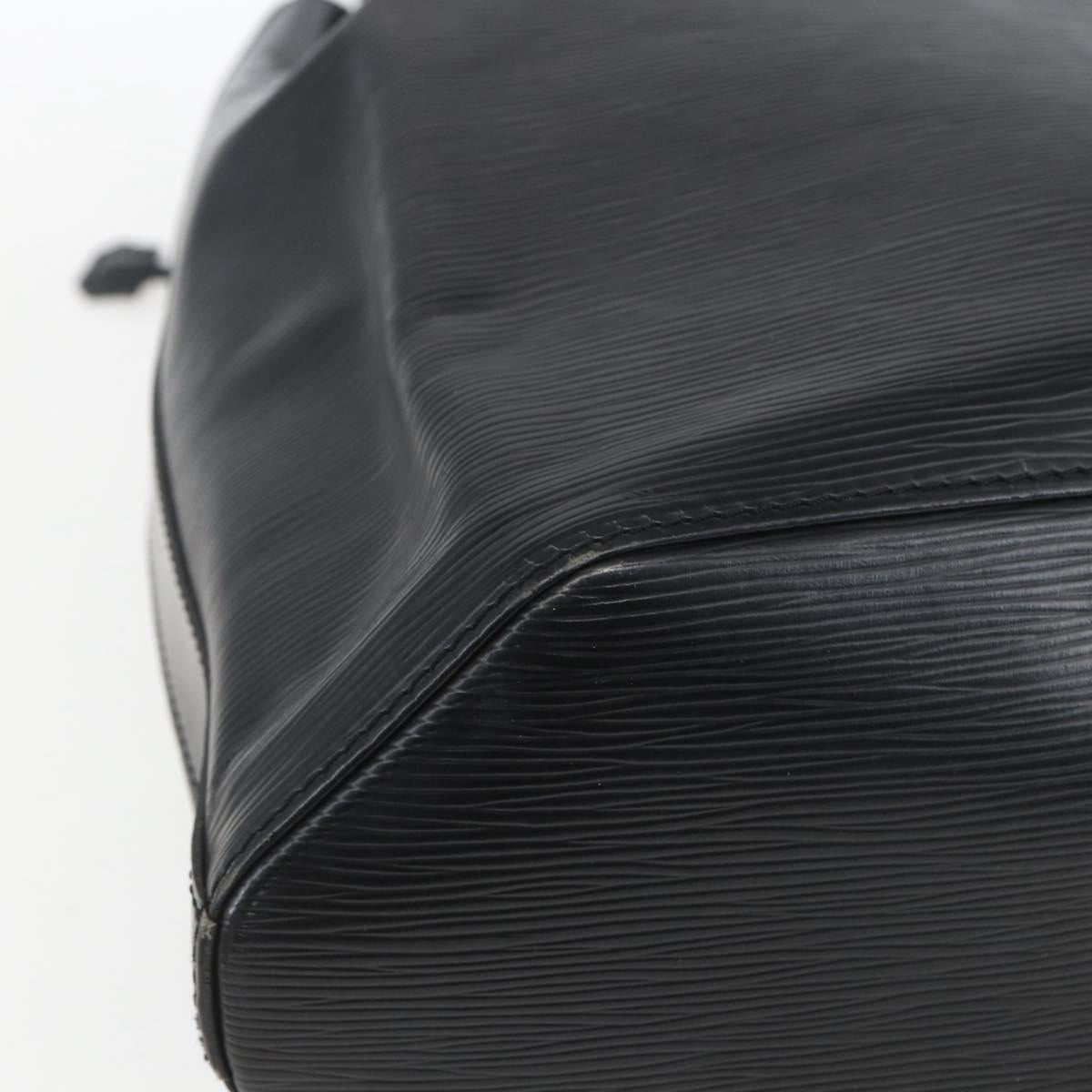 LOUIS VUITTON Epi Sac A Dos Shoulder Bag Black M80153 LV Auth ka972