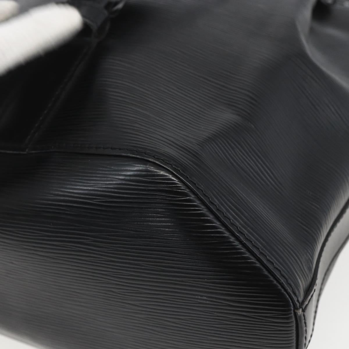 LOUIS VUITTON Epi Sac A Dos Shoulder Bag Black M80153 LV Auth ka972