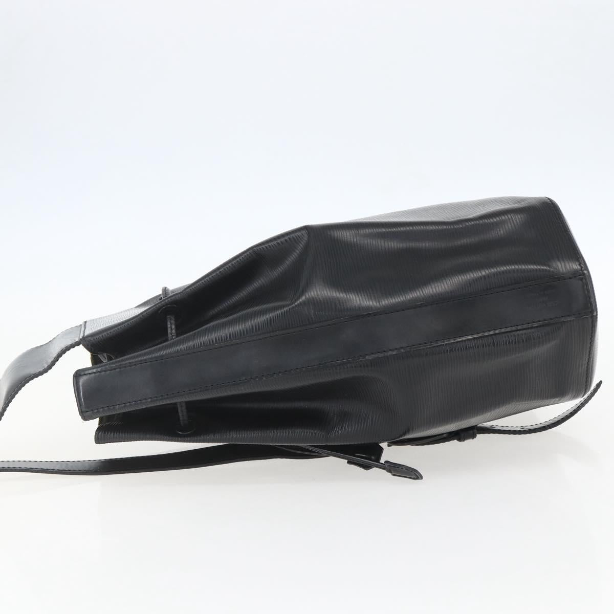 LOUIS VUITTON Epi Sac A Dos Shoulder Bag Black M80153 LV Auth ka972