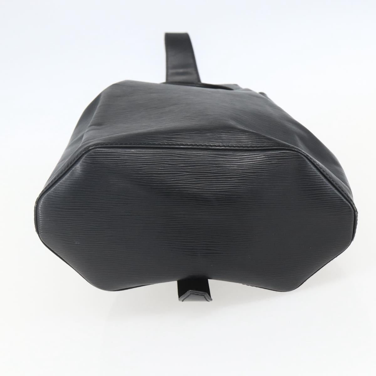 LOUIS VUITTON Epi Sac A Dos Shoulder Bag Black M80153 LV Auth ka972