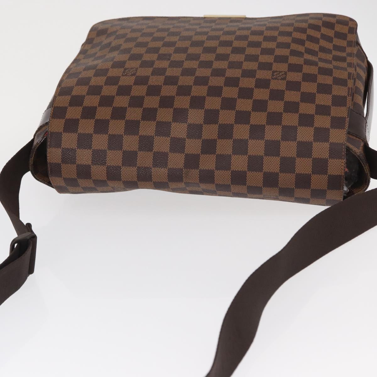 LOUIS VUITTON Damier Ebene Bastille Shoulder Bag N45258 LV Auth ka989