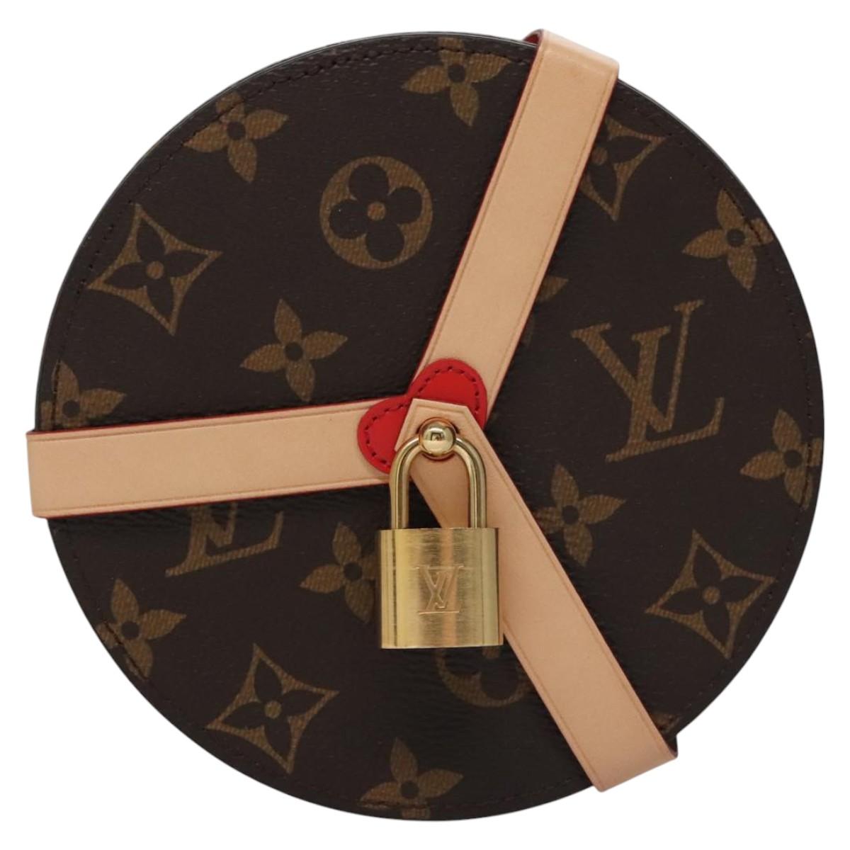 LOUIS VUITTON Monogram Boite Rock Me PM Accessory Case GI0352 LV Auth KD034A