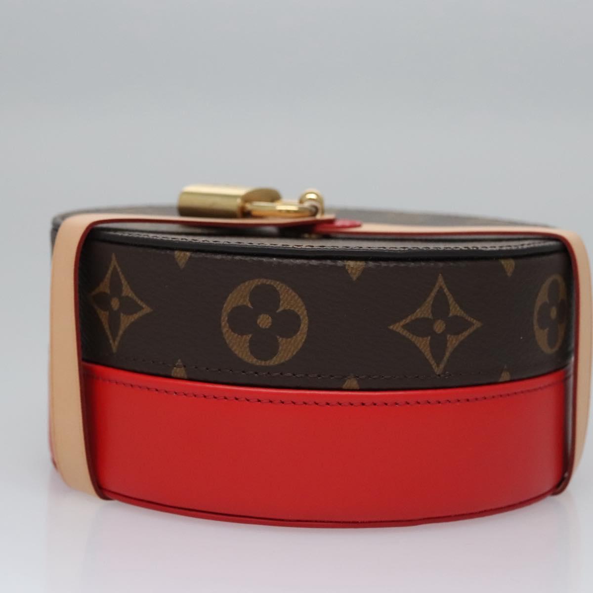LOUIS VUITTON Monogram Boite Rock Me PM Accessory Case GI0352 LV Auth KD034A