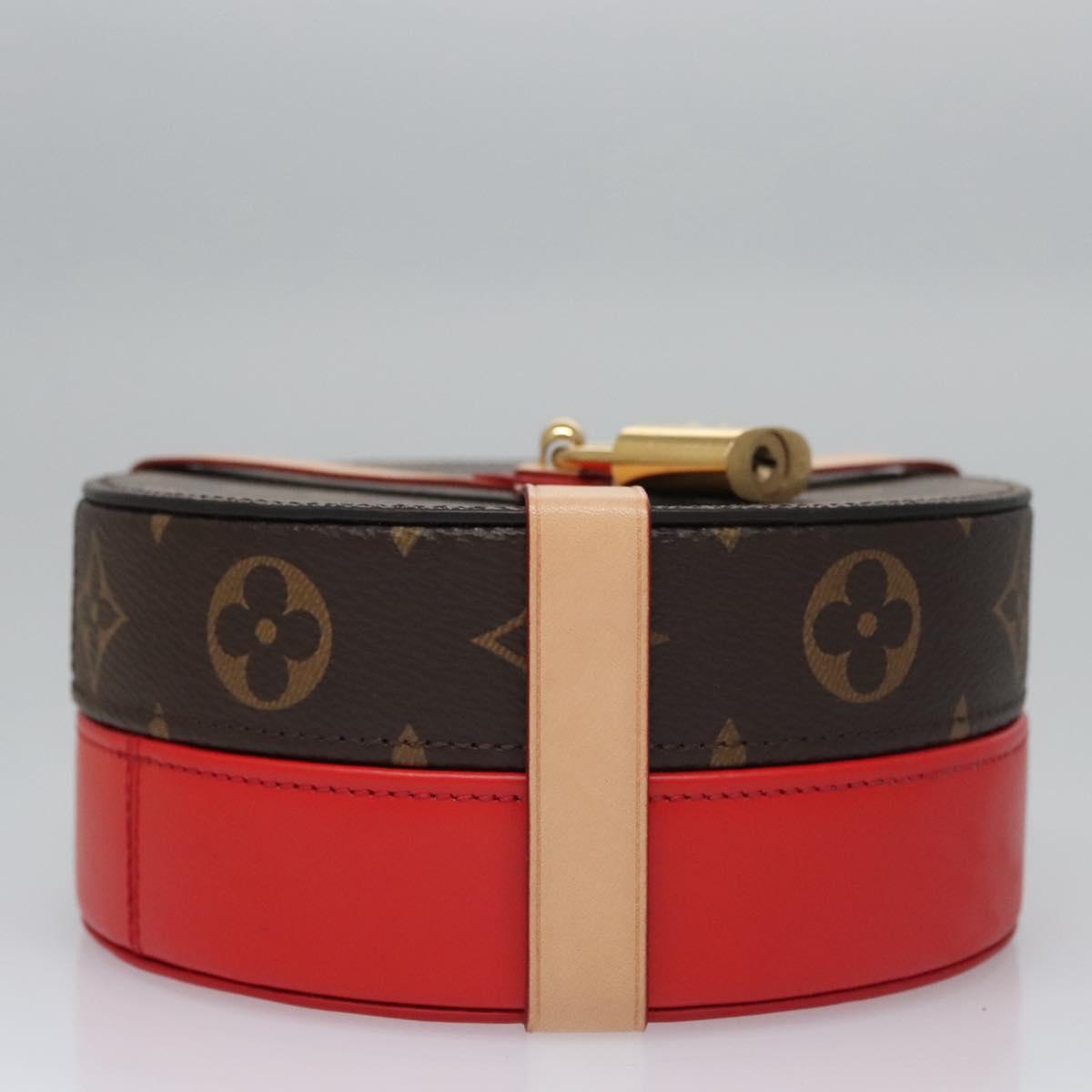 LOUIS VUITTON Monogram Boite Rock Me PM Accessory Case GI0352 LV Auth KD034A