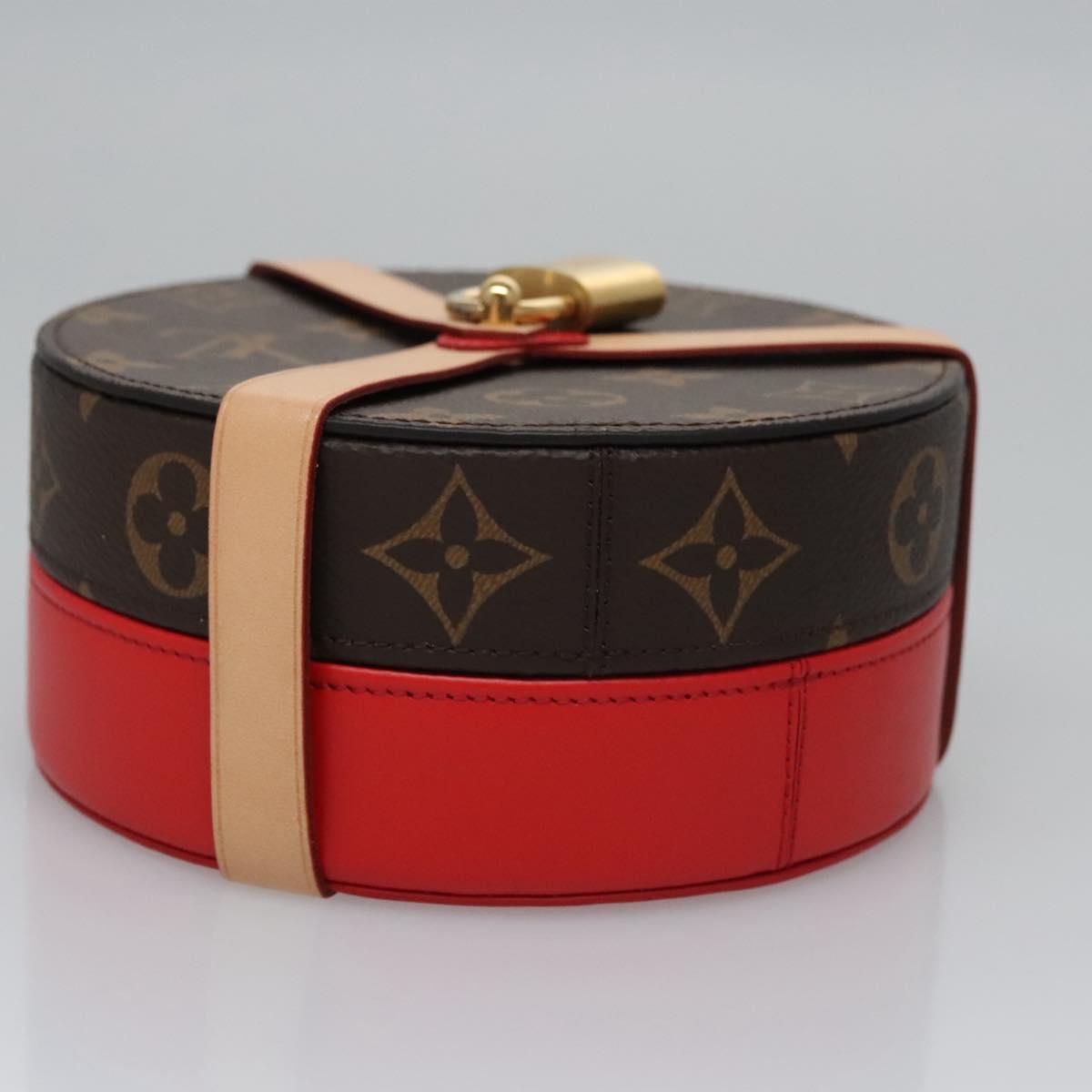 LOUIS VUITTON Monogram Boite Rock Me PM Accessory Case GI0352 LV Auth KD034A