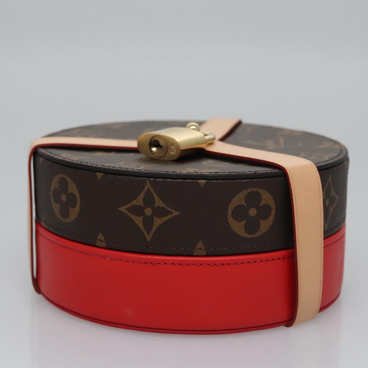LOUIS VUITTON Monogram Boite Rock Me PM Accessory Case GI0352 LV Auth KD034A
