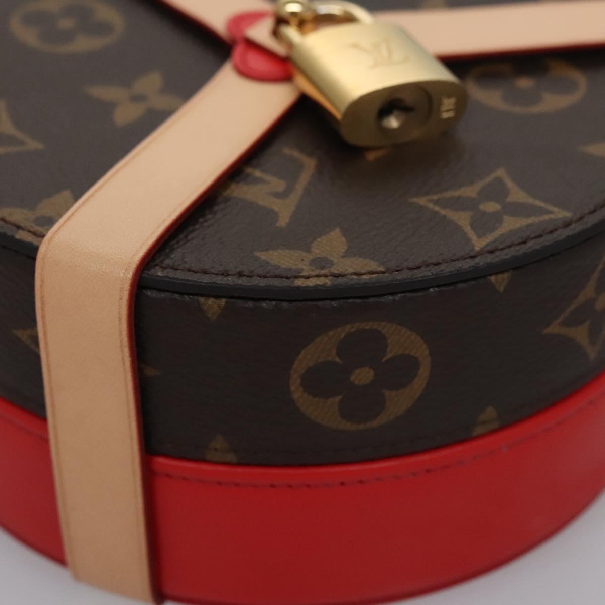 LOUIS VUITTON Monogram Boite Rock Me PM Accessory Case GI0352 LV Auth KD034A