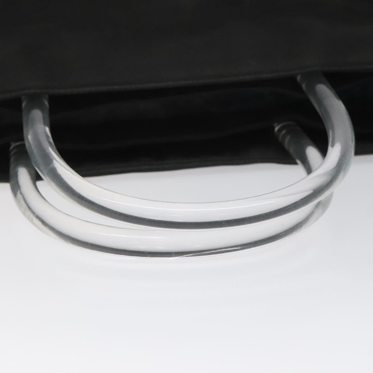 PRADA Hand Bag Nylon Black Auth KD065