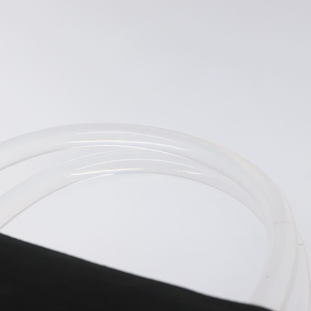 PRADA Hand Bag Nylon Black Auth KD065