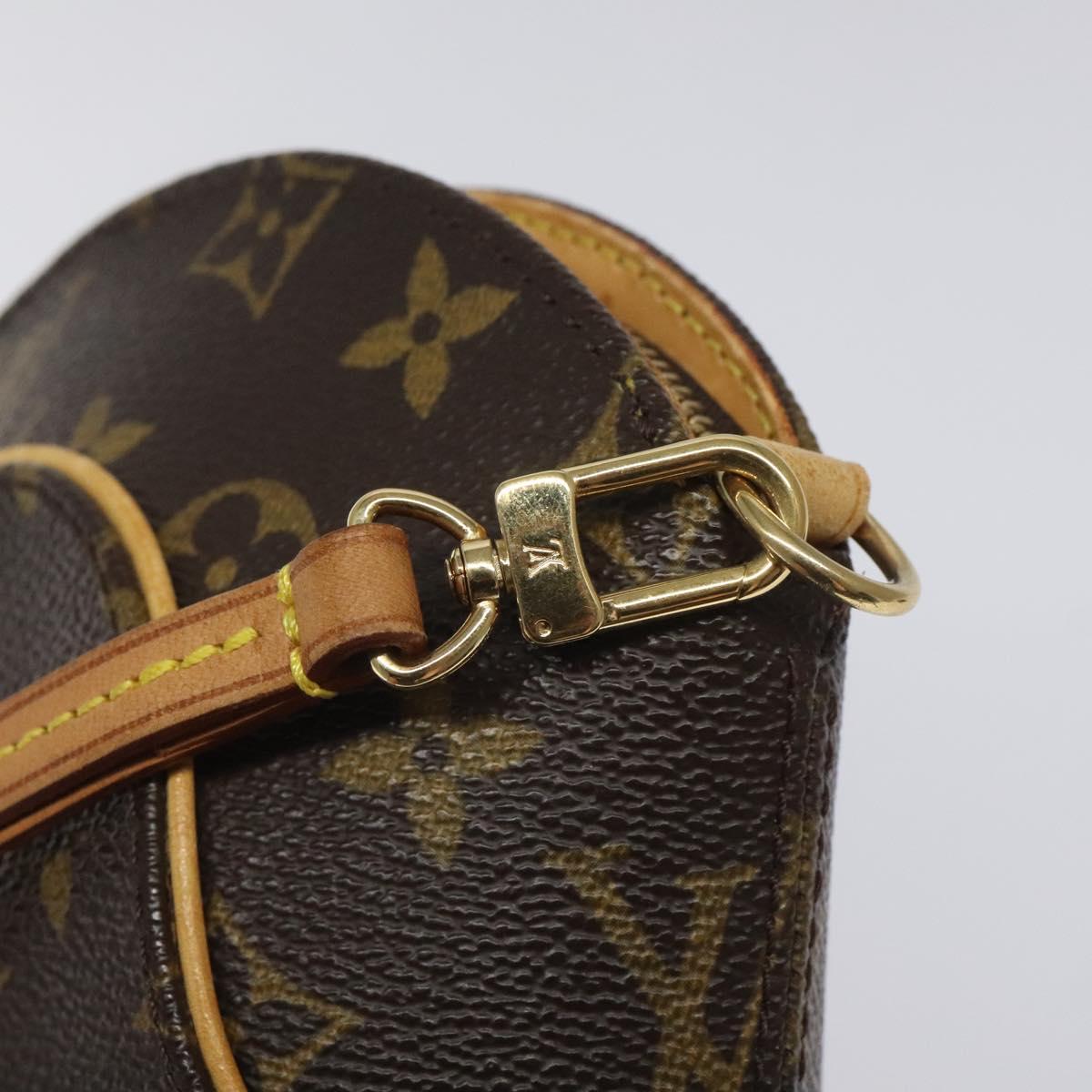 LOUIS VUITTON Monogram Mini ellipse Pouch M51129 LV Auth KD068V