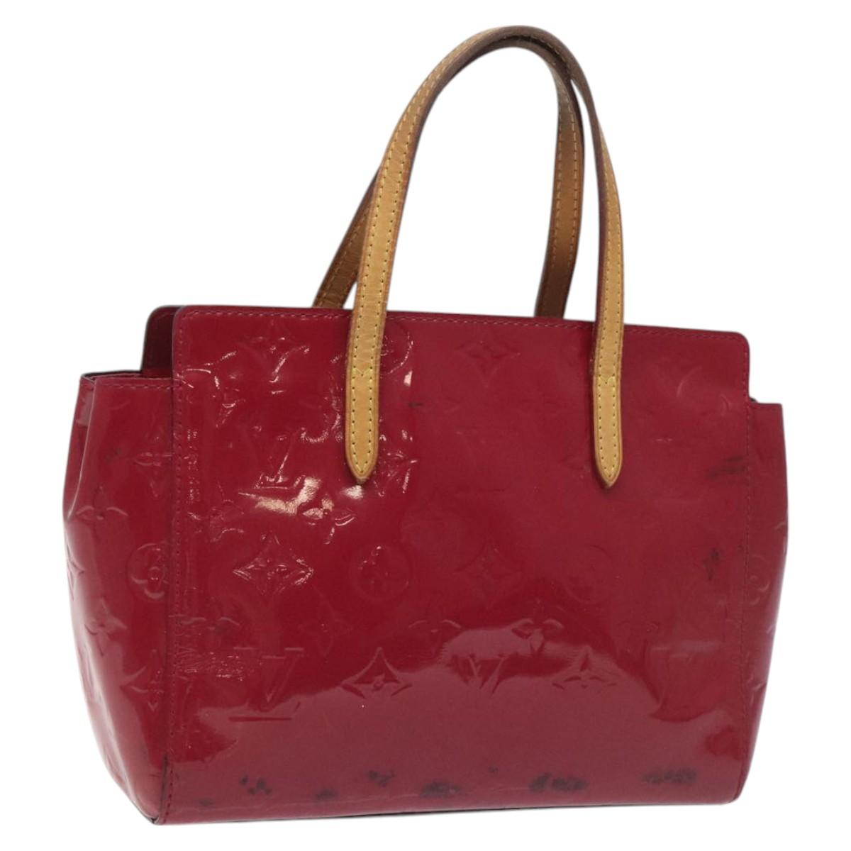LOUIS VUITTON Monogram Vernis Catalina BB Bag Rose Andian M90016 LV Auth KD072