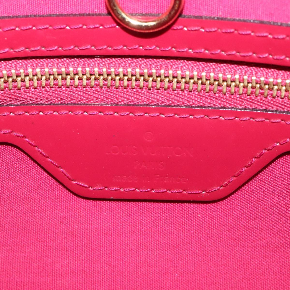 LOUIS VUITTON Monogram Vernis Catalina BB Bag Rose Andian M90016 LV Auth KD072