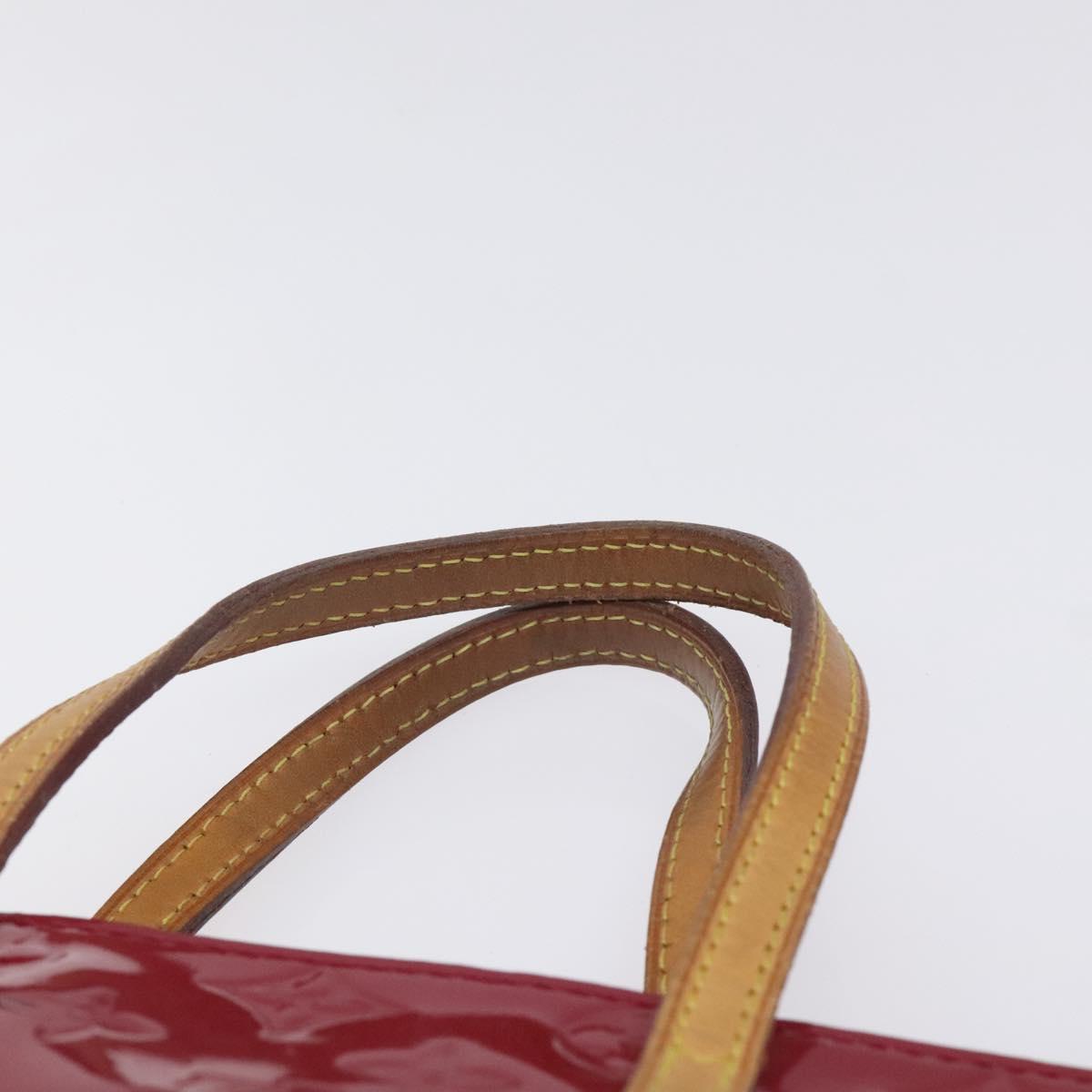 LOUIS VUITTON Monogram Vernis Catalina BB Bag Rose Andian M90016 LV Auth KD072