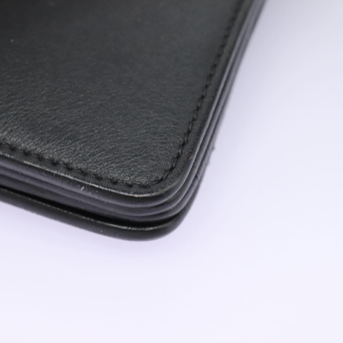 Chloe Fay Shoulder Bag Suede Leather Black Auth KD130