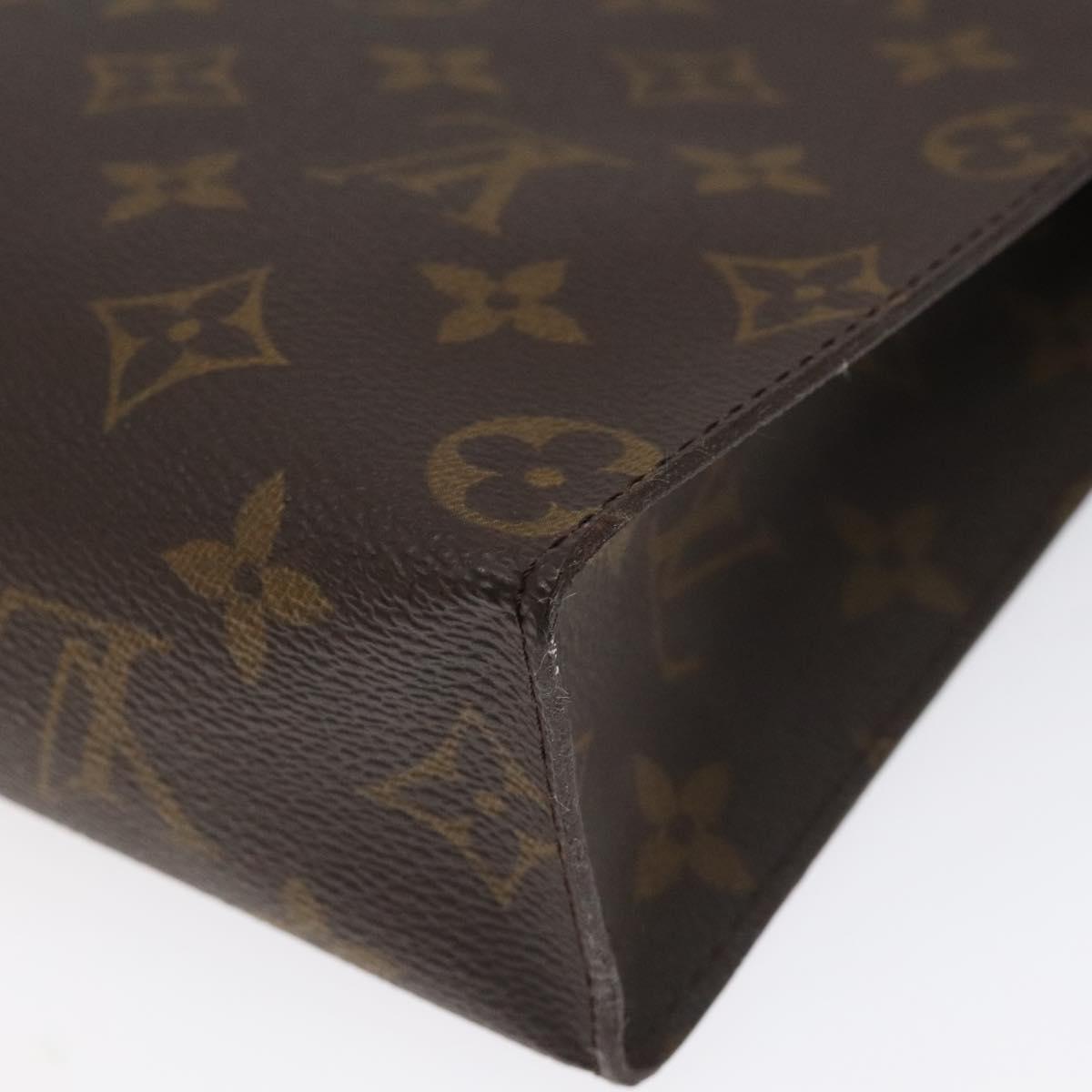 LOUIS VUITTON Monogram Poche Toilette 26 Pouch M47542 LV Auth KD133