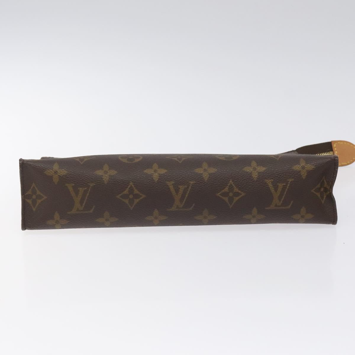 LOUIS VUITTON Monogram Poche Toilette 26 Pouch M47542 LV Auth KD133