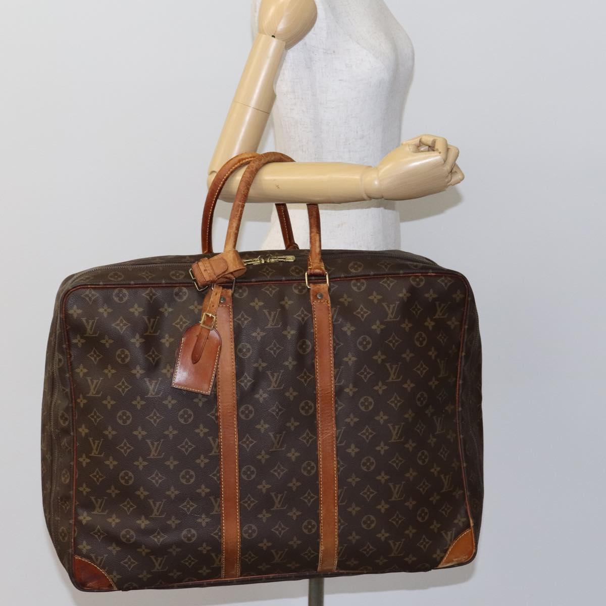 LOUIS VUITTON Monogram Sirius 55 Boston Bag M41404 LV Auth KD159