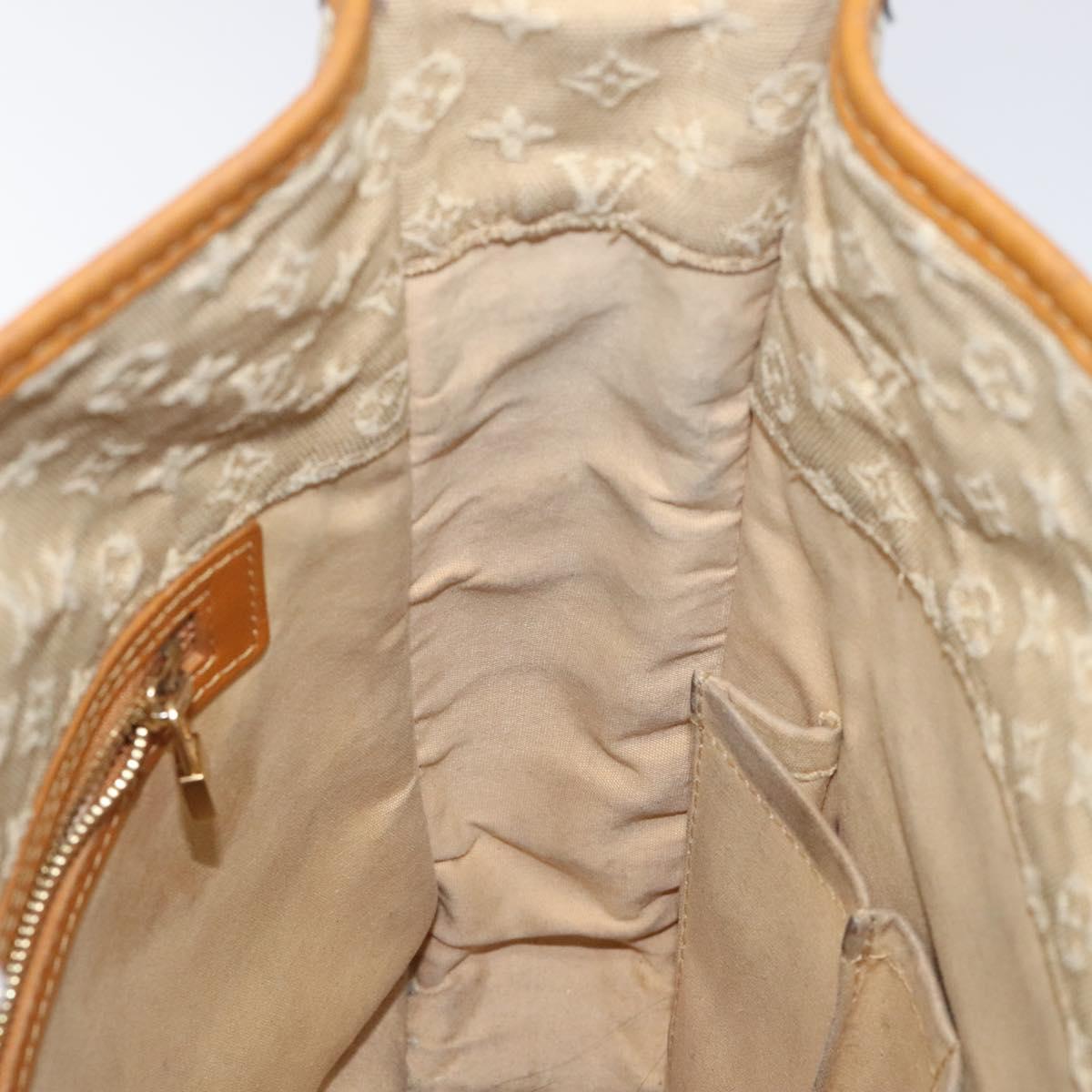 LOUIS VUITTON Monogram Mini Buzas Marie Kate Bag Beige M92323 LV Auth KD189