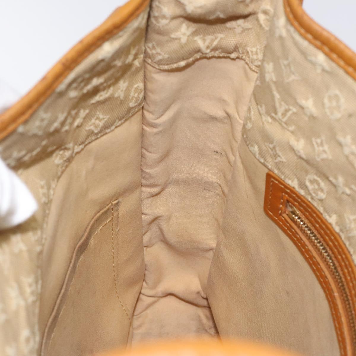 LOUIS VUITTON Monogram Mini Buzas Marie Kate Bag Beige M92323 LV Auth KD189