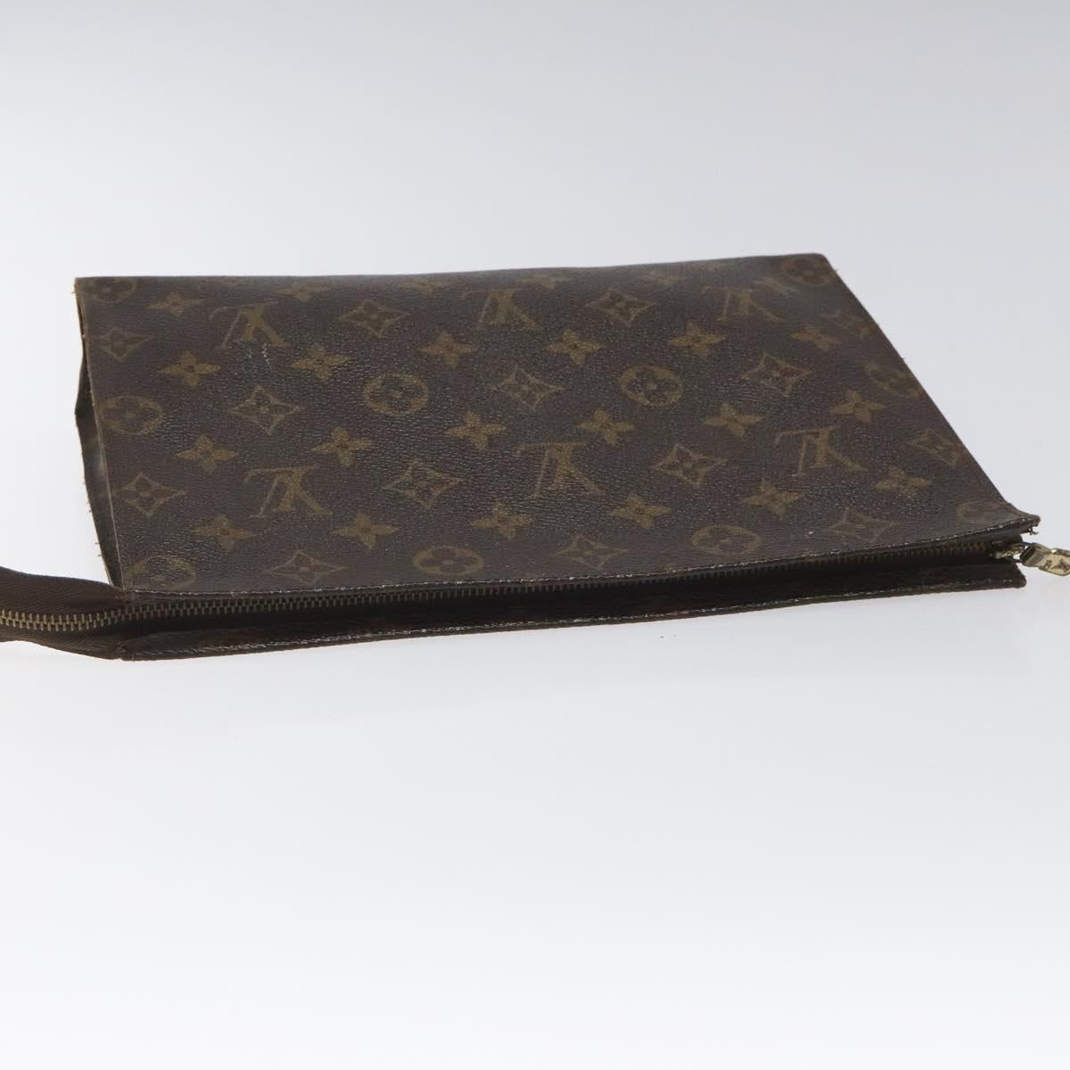 LOUIS VUITTON Monogram Poche Toilette 26 Pouch M47542 LV Auth KD196