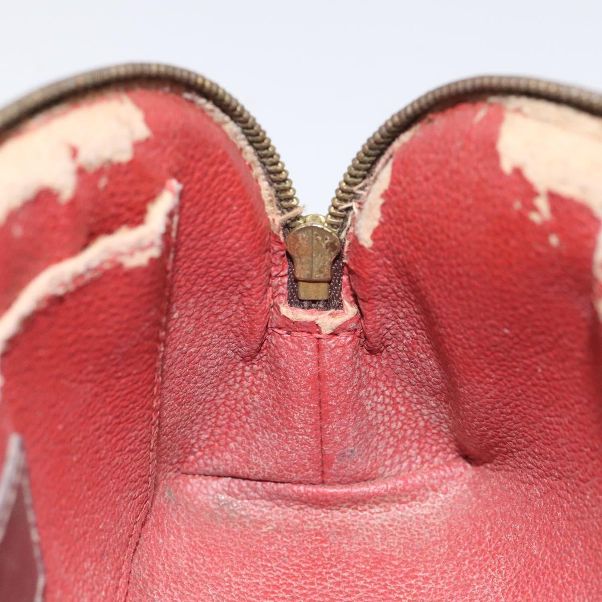 LOUIS VUITTON Damier Ebene Pochette Cosmetic PM Pouch N47516 LV Auth KD199