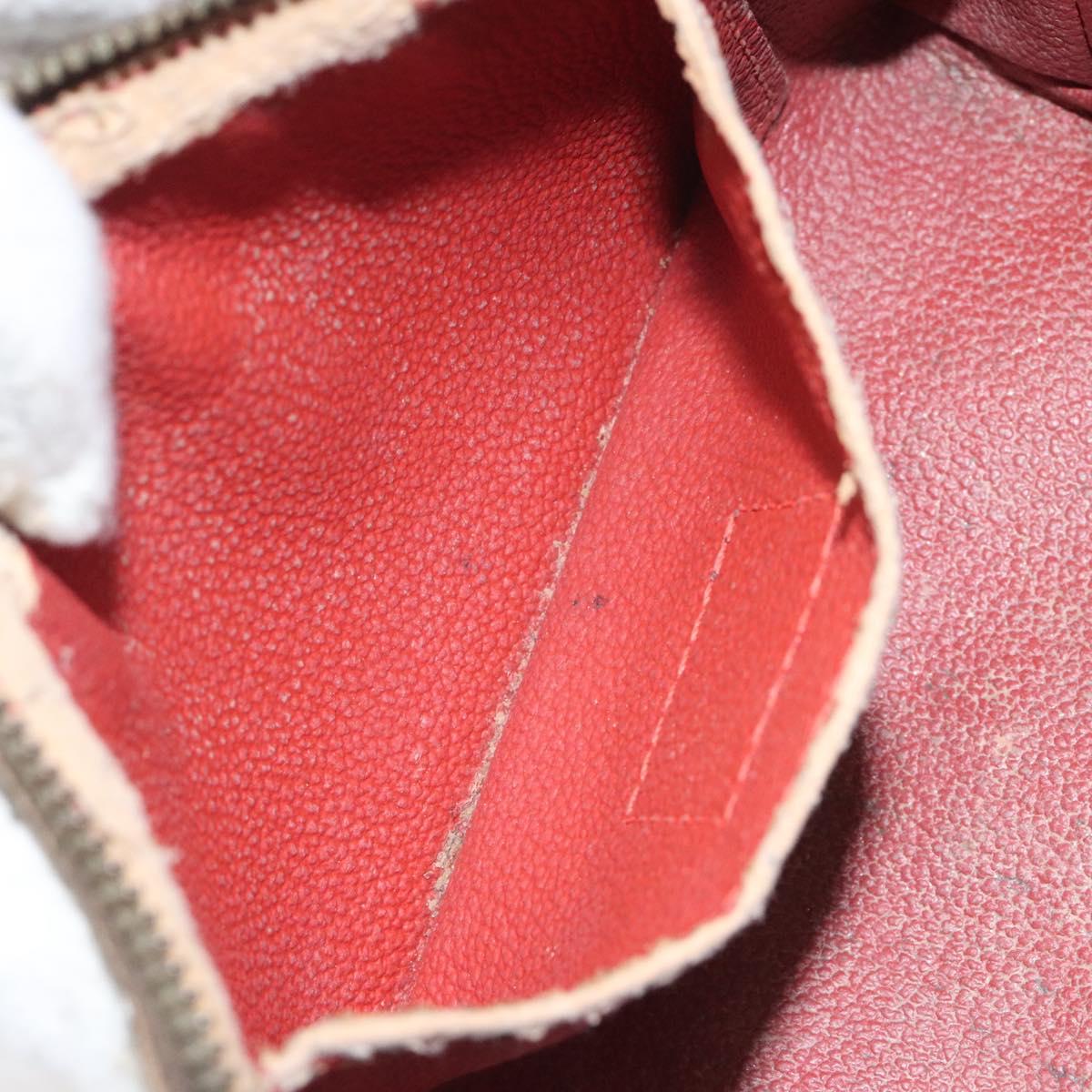 LOUIS VUITTON Damier Ebene Pochette Cosmetic PM Pouch N47516 LV Auth KD199