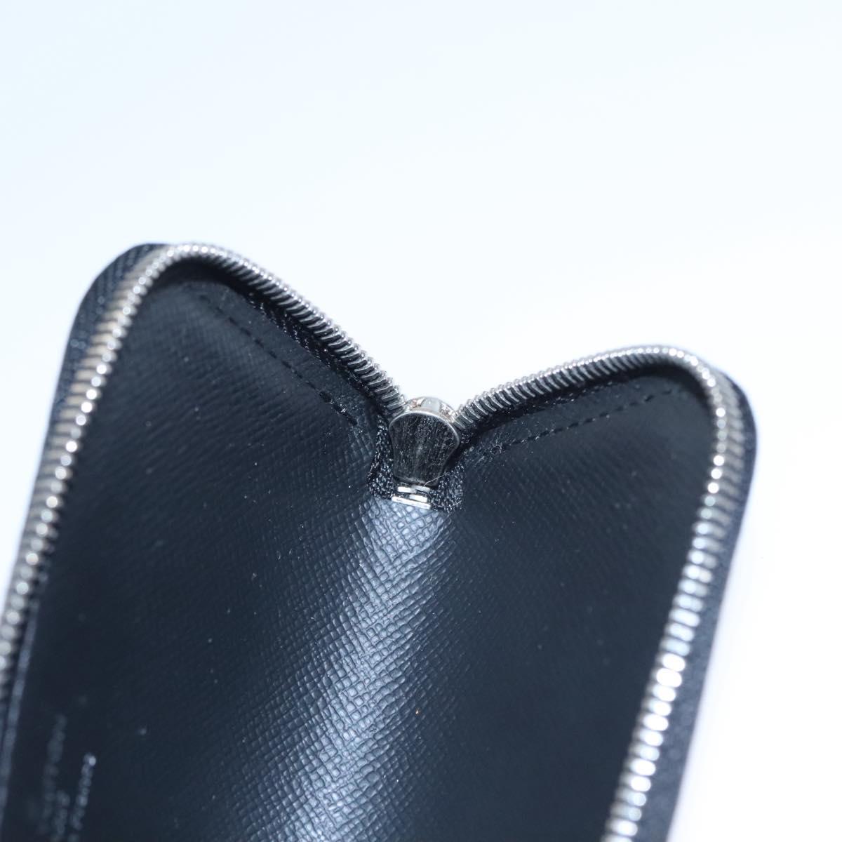 LOUIS VUITTON Damier Graphite Pochette Cles Coin Purse N61235 LV Auth KD220V