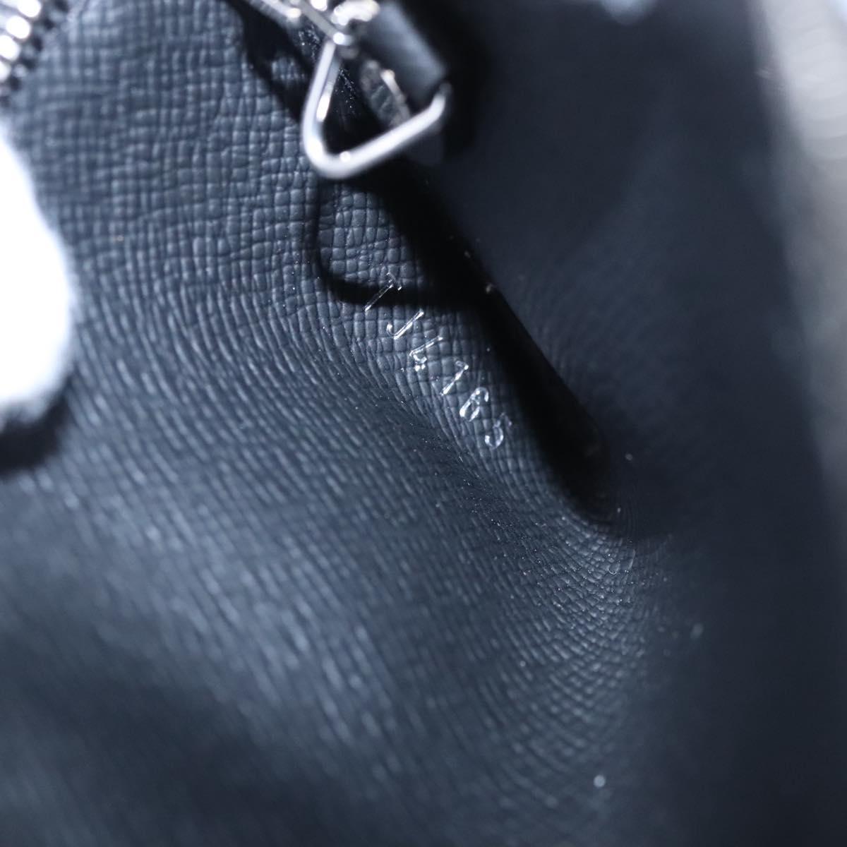 LOUIS VUITTON Damier Graphite Pochette Cles Coin Purse N61235 LV Auth KD220V