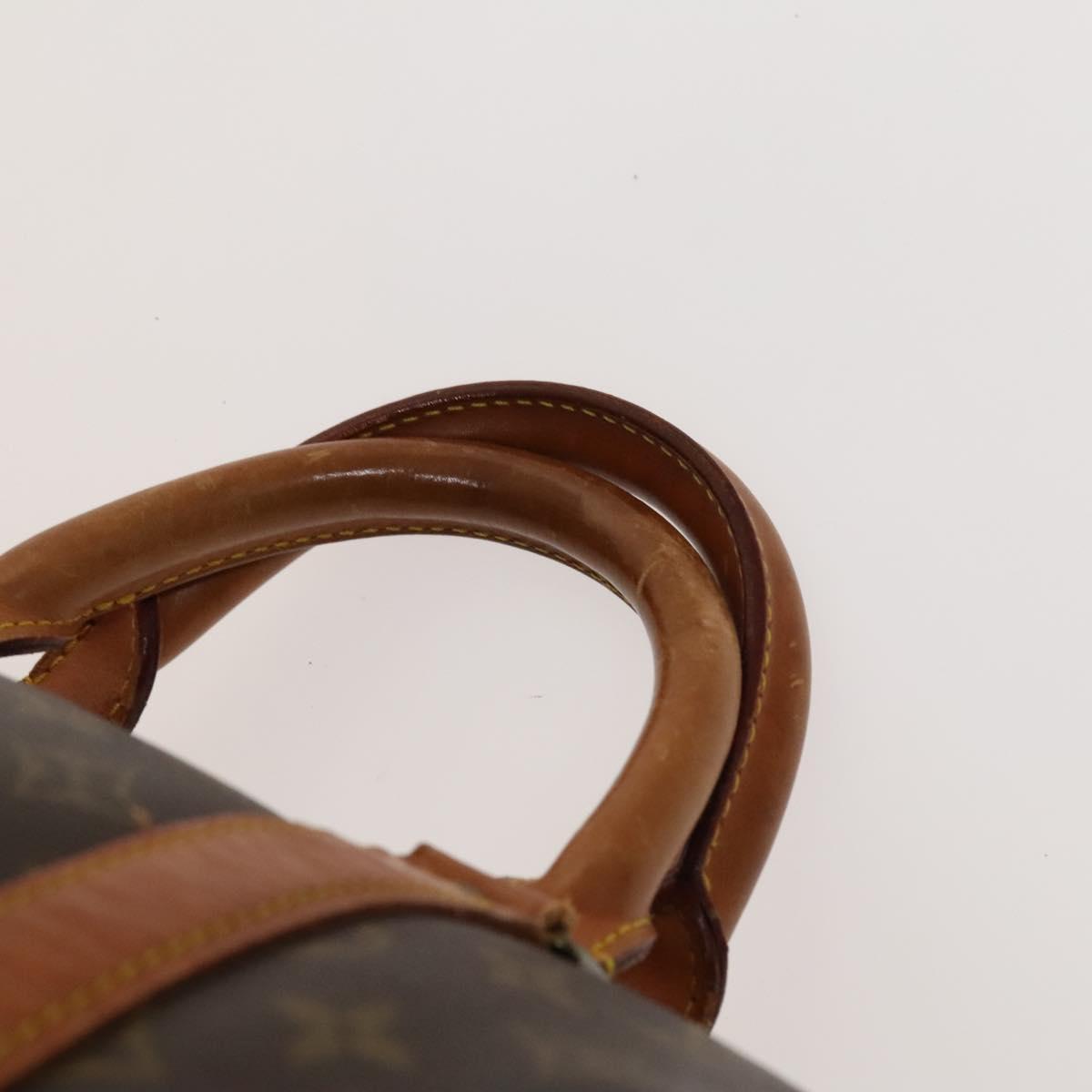 LOUIS VUITTON Monogram Keepall 55 Boston Bag M41424 LV Auth KD301