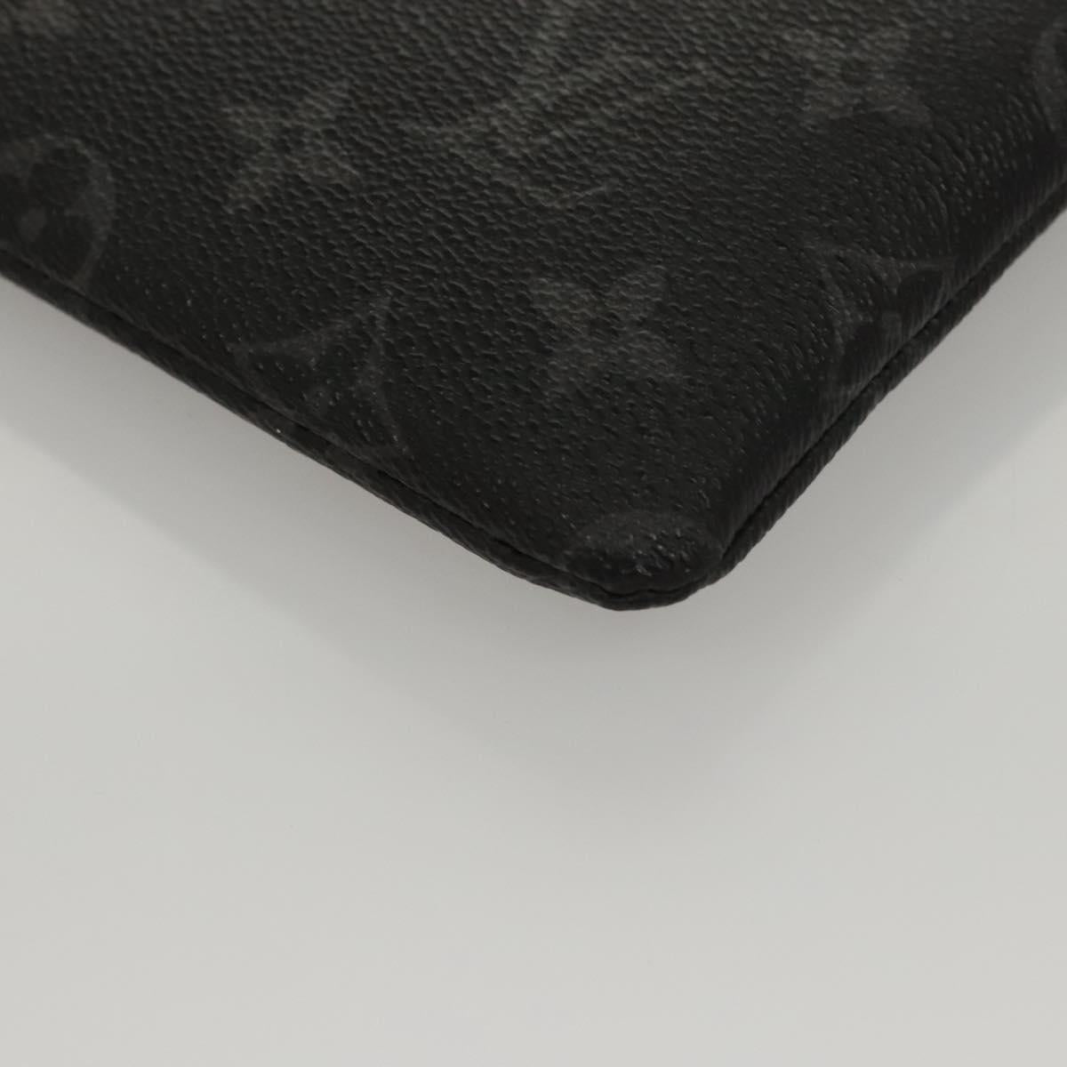 LOUIS VUITTON Monogram Eclipse Fragment iPhone Case M64449 LV Auth KD362